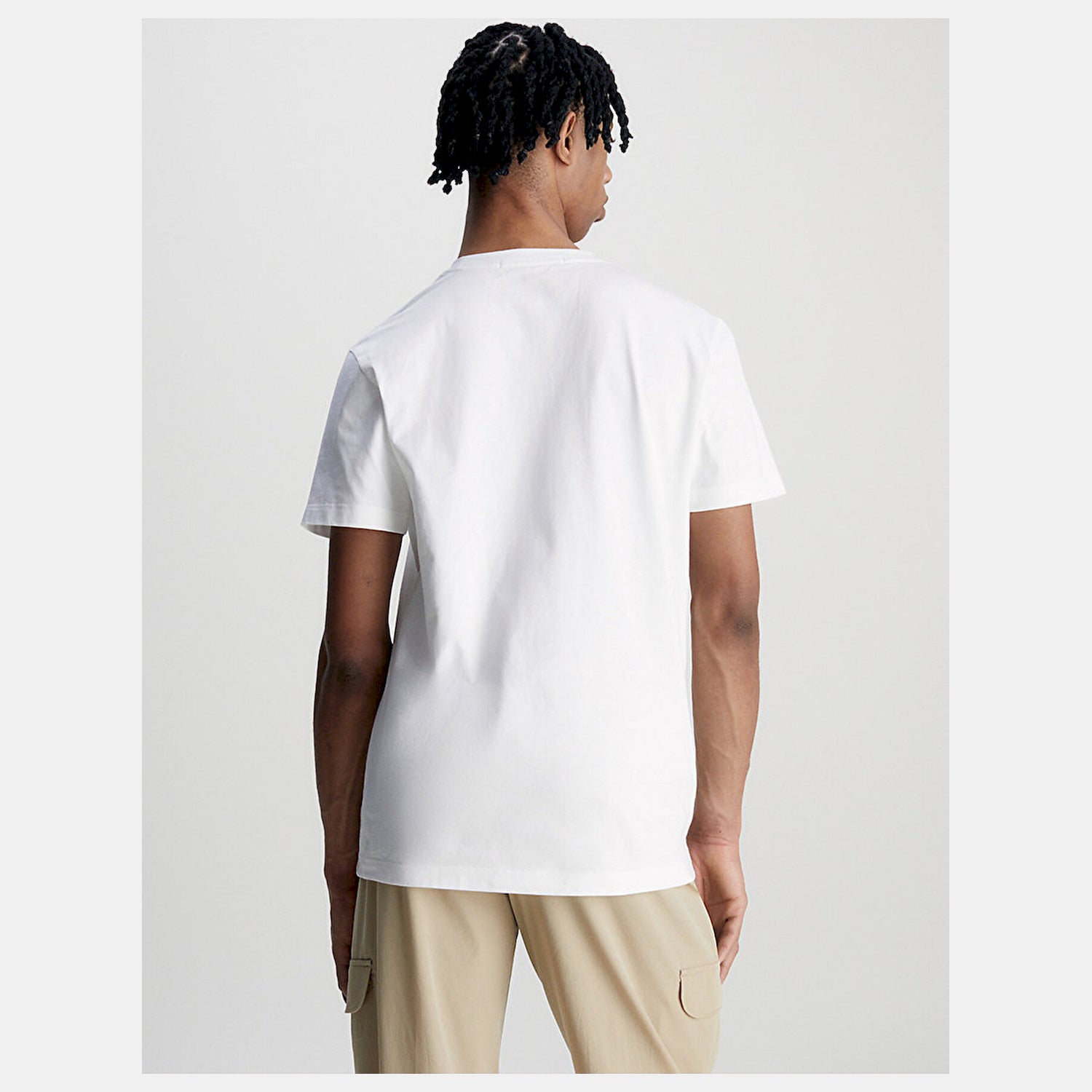 Calvin Klein T Shirt J30j323483 White Branco_shot1