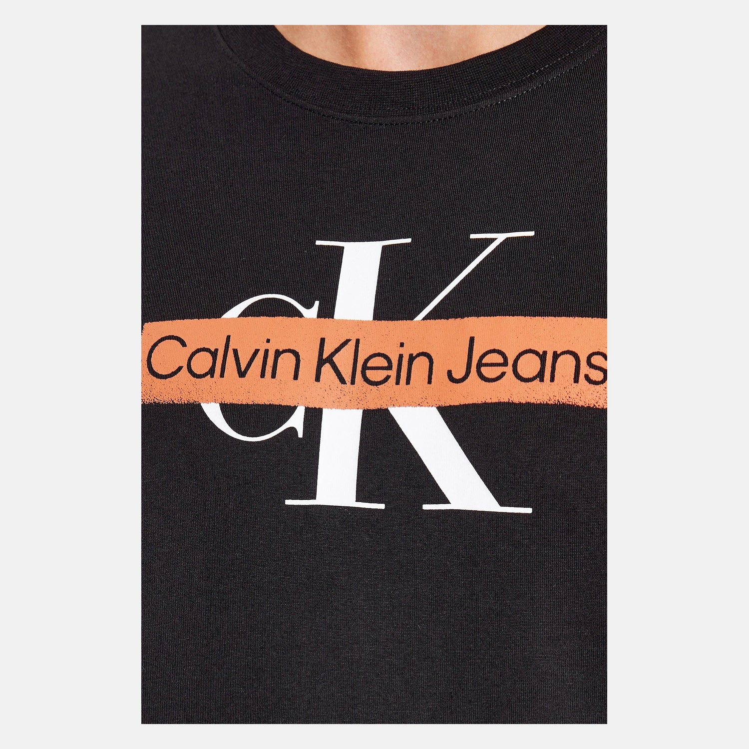 Calvin Klein T Shirt J30j324008 Black Preto_shot3