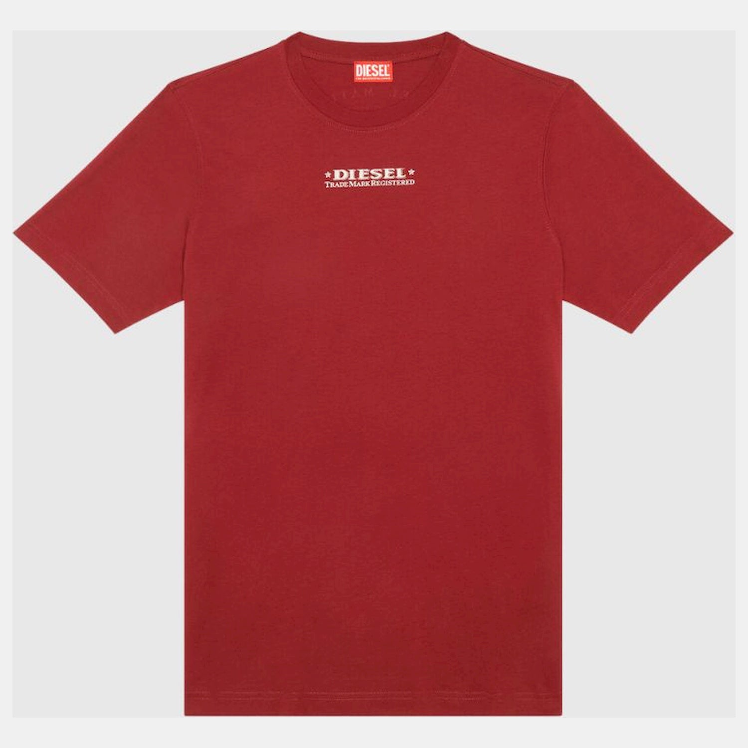 Diesel T Shirt A02333 0catm Red Vermelho_shot3