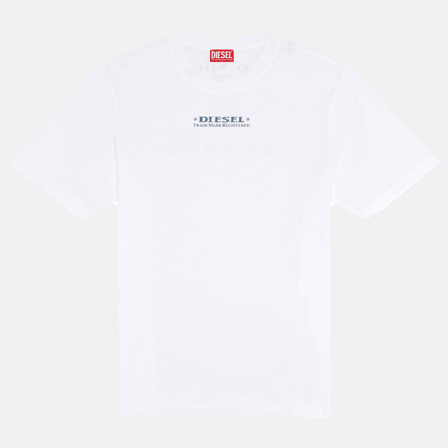 Diesel T Shirt A02333 0catm White Branco_shot3