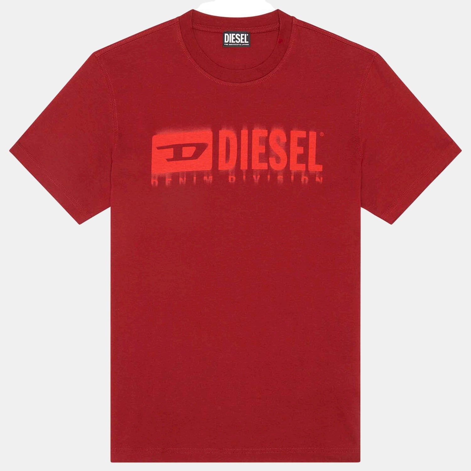 Diesel T Shirt A03593 0catm Red Vermelho_shot1