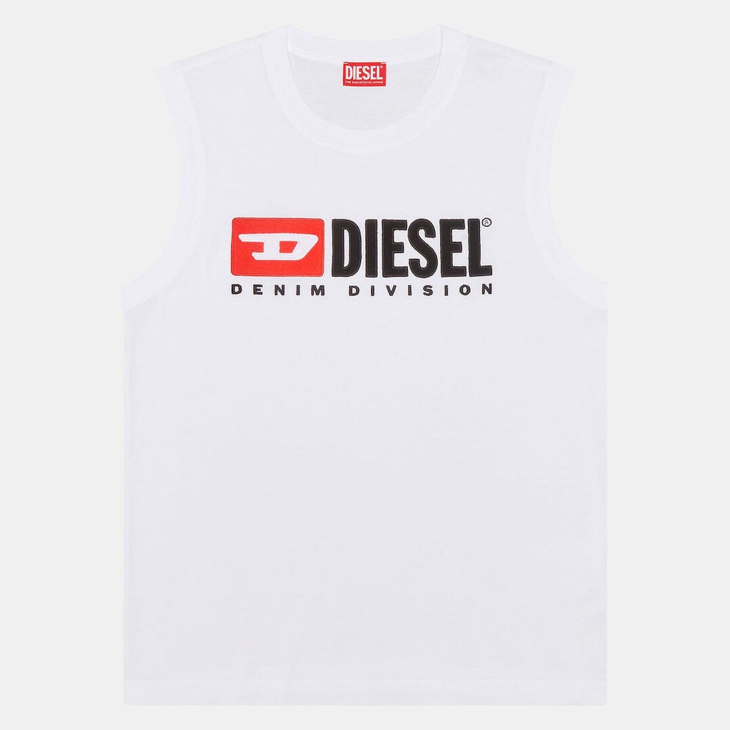 Diesel T Shirt A10508 0grai White Branco_shot4