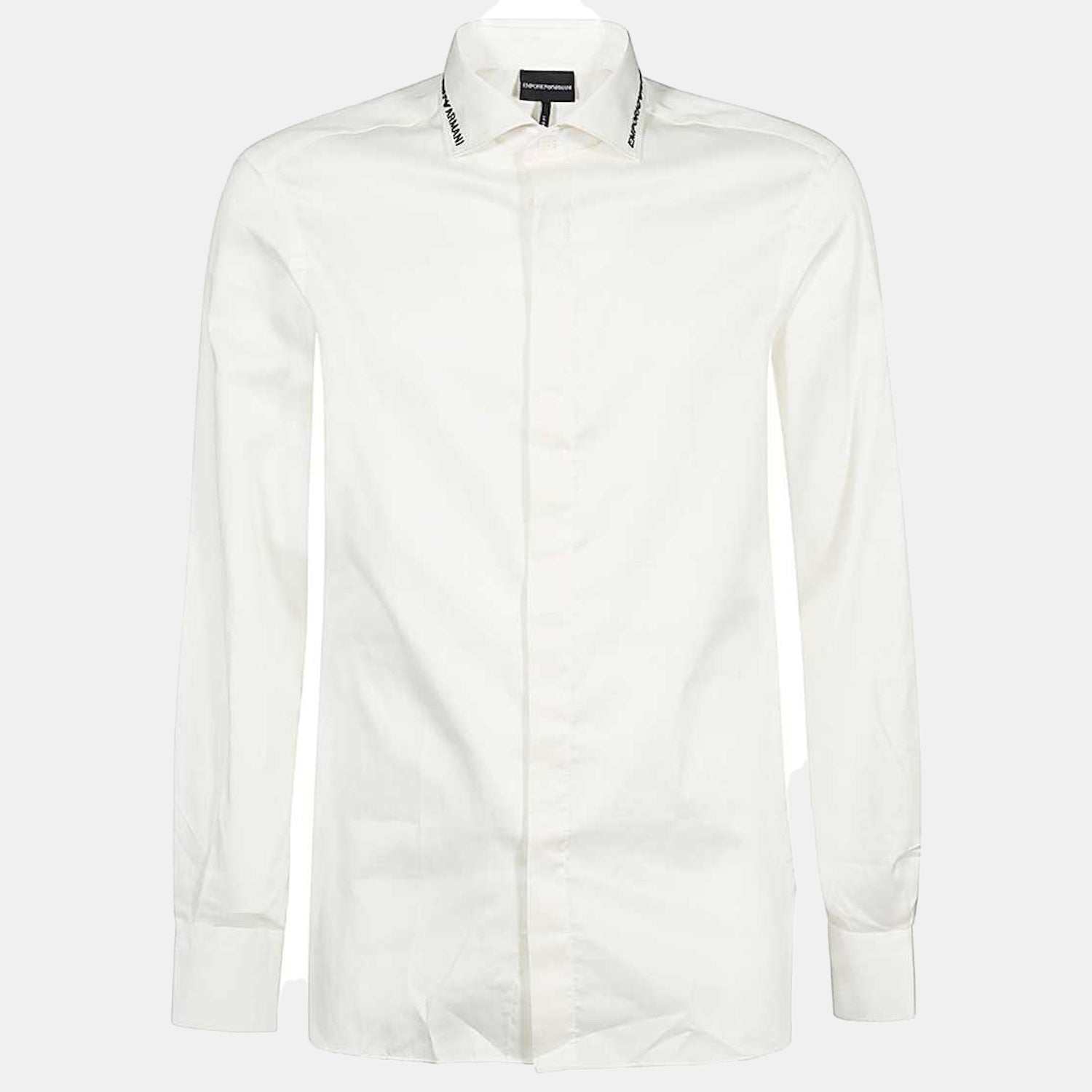 Emporio Armani Camisa Shirt 6r1c87 1k1xz White Branco_shot3