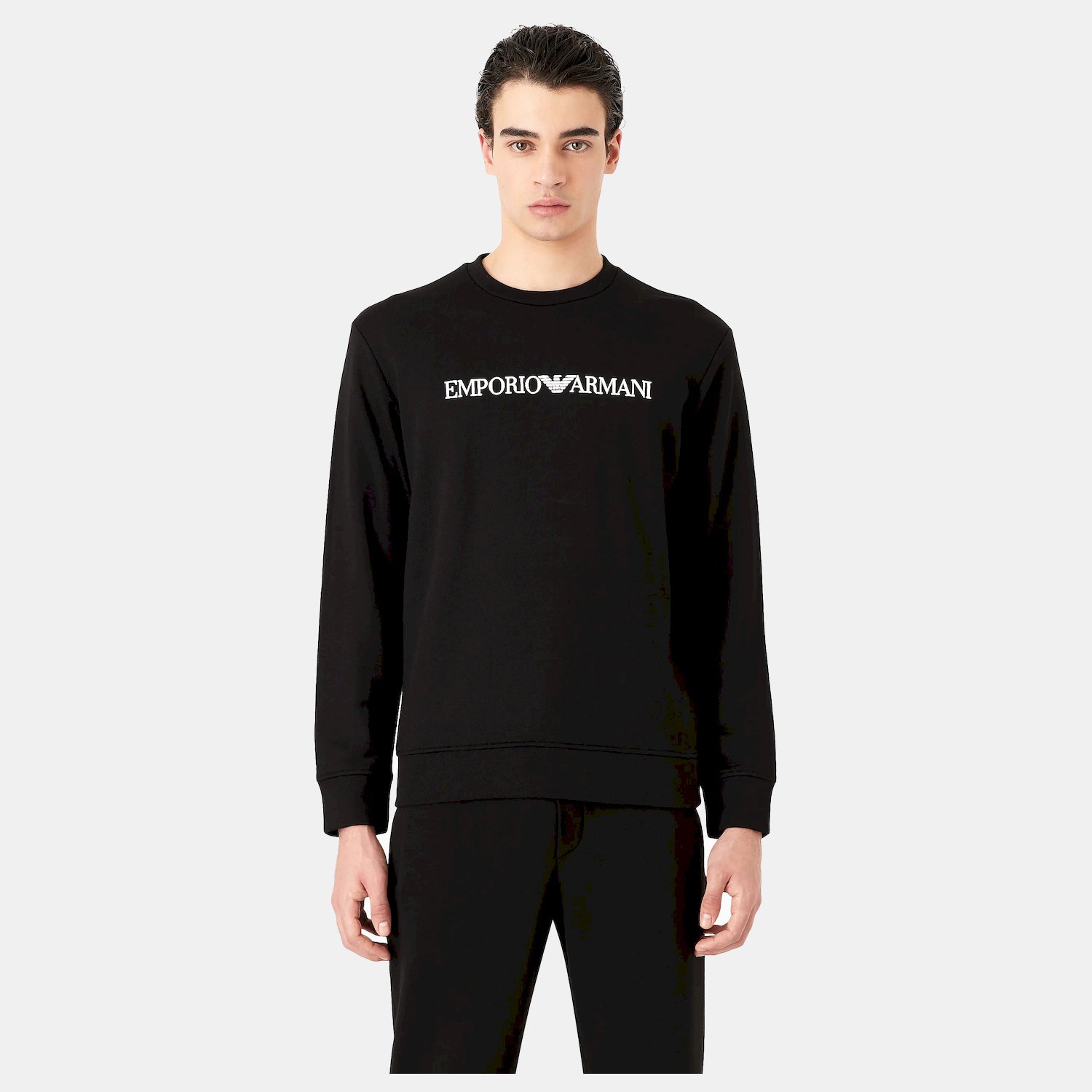 Emporio Armani Camisola Sweat 8n1mr6 1jriz Black Preto_shot4