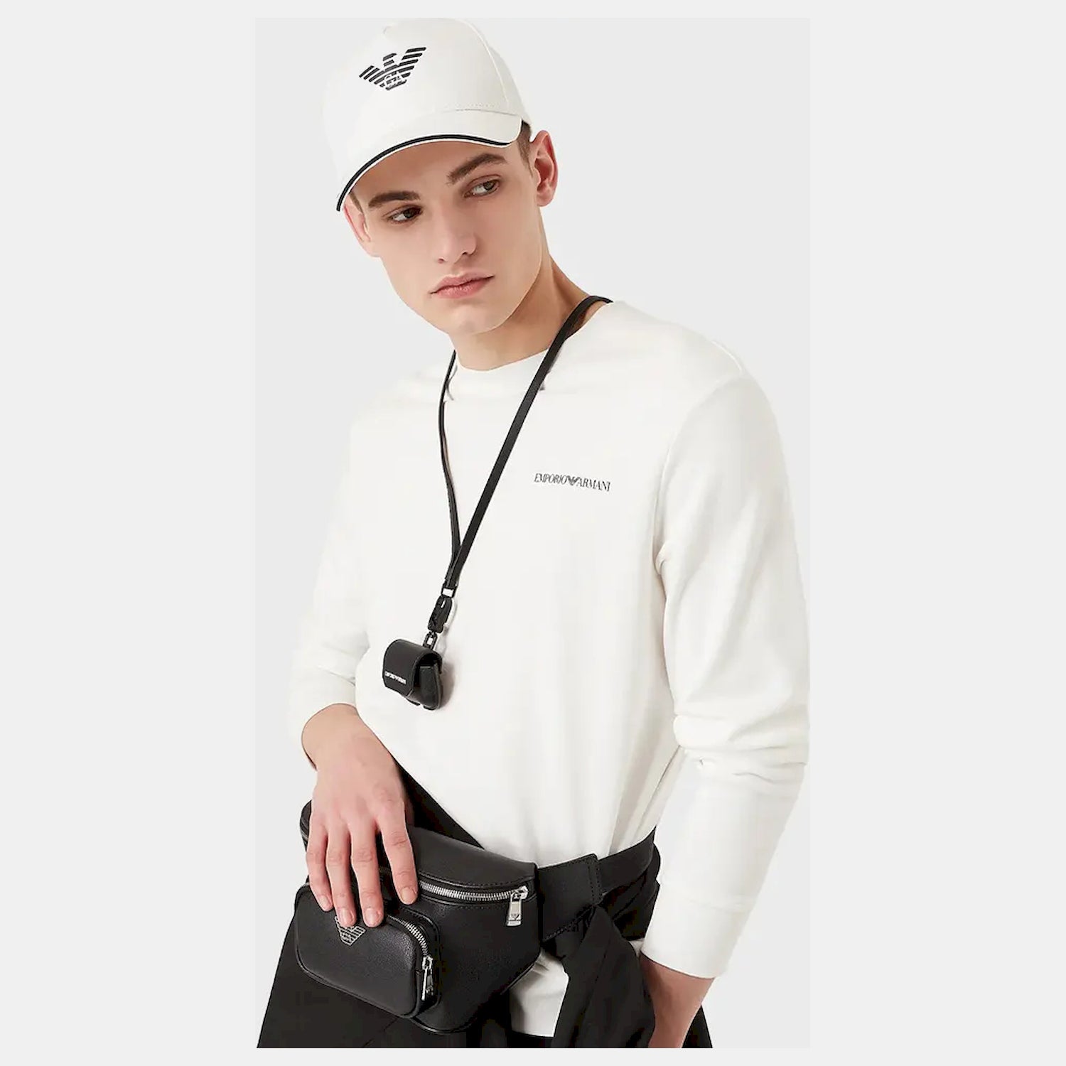 Emporio Armani Cap Hat 627920 Cc990 White Branco_shot1