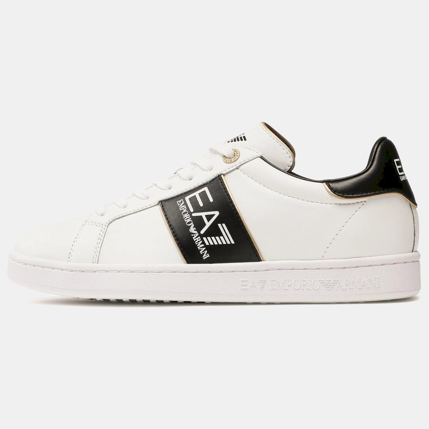 Emporio Armani Ea7 Sapatilhas Sneakers Shoes X8x102 Xk346 Whi Black Branco Preto_shot5