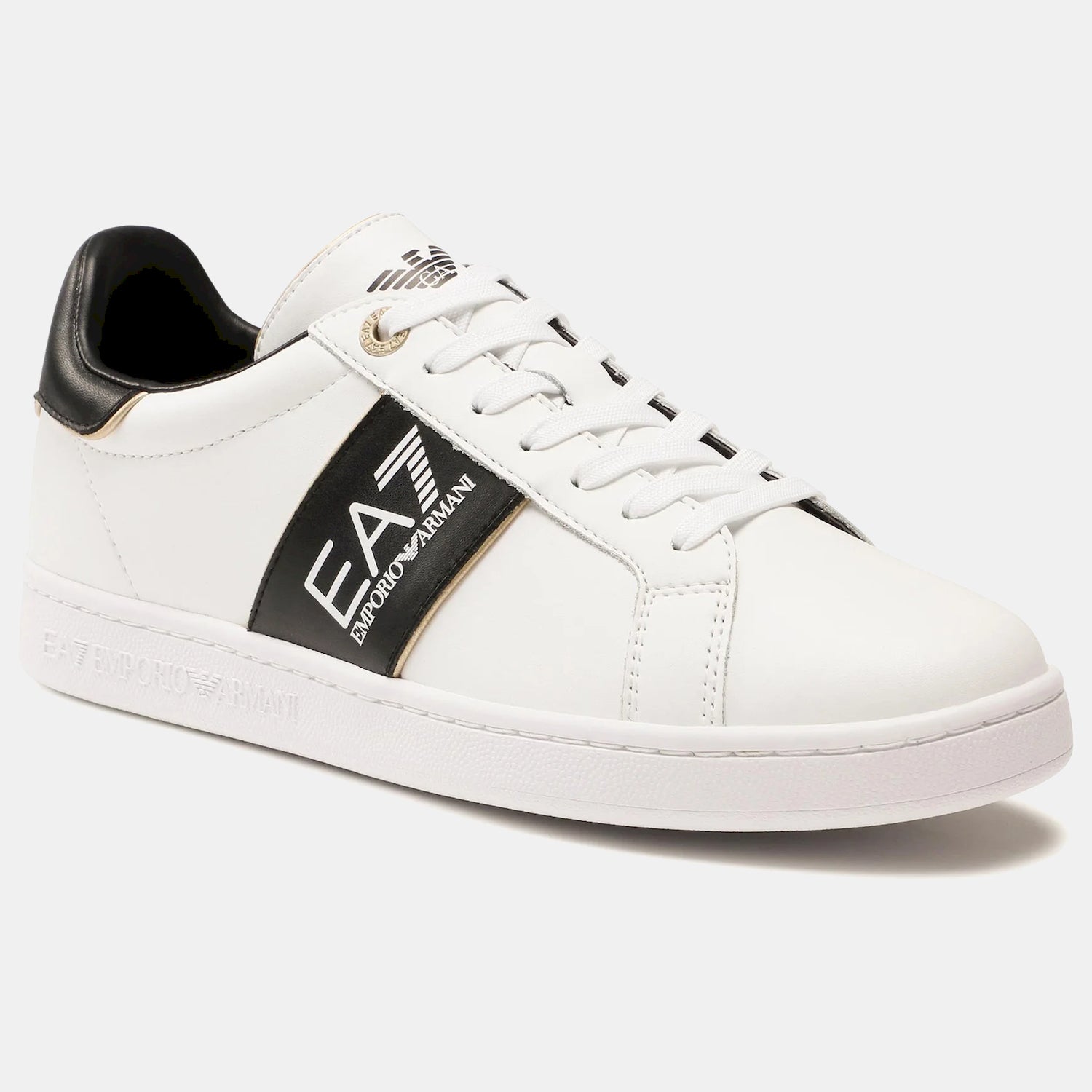 Emporio Armani Ea7 Sapatilhas Sneakers Shoes X8x102 Xk346 Whi Black Branco Preto_shot6