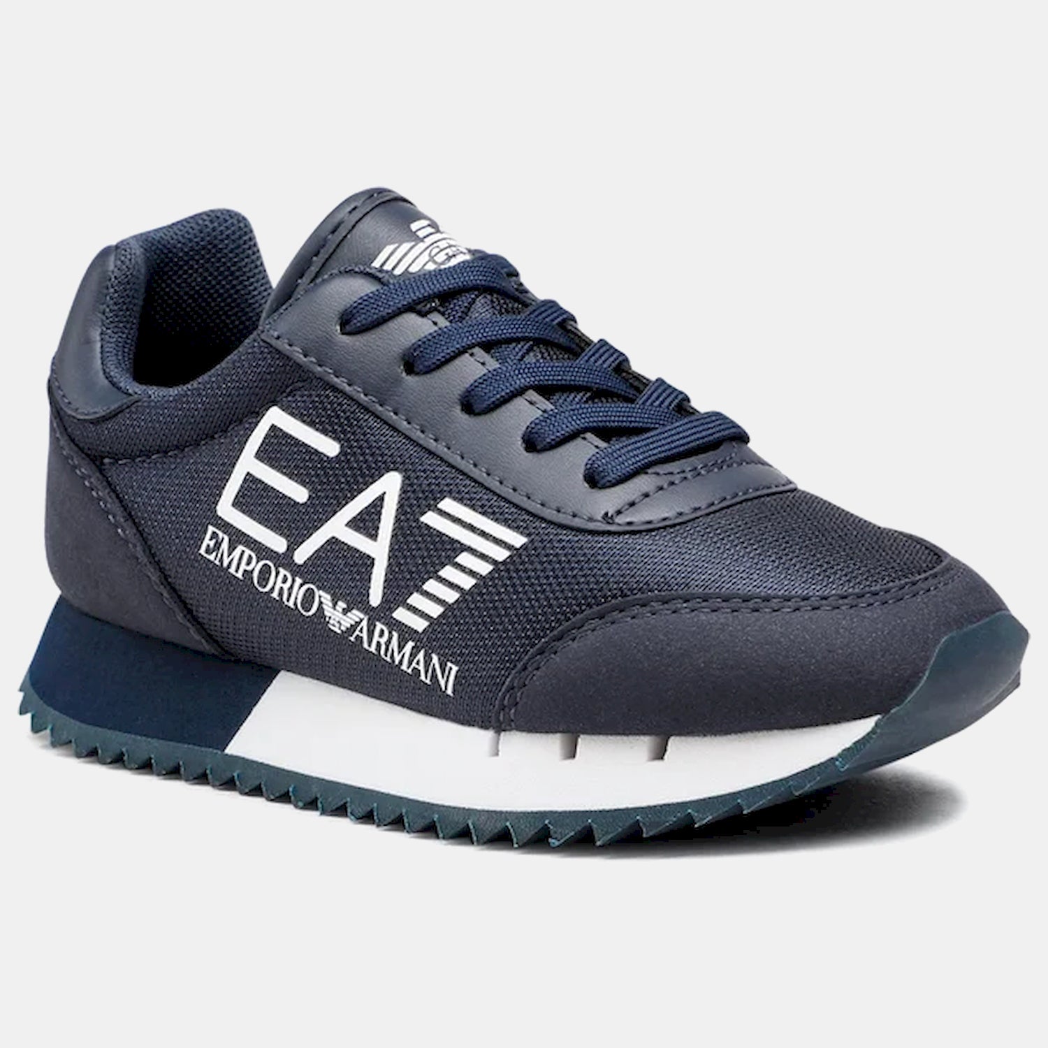 Emporio Armani Ea7 Sapatilhas Sneakers Shoes Xsx107 Xot56 Navy White Navy Branco_shot2