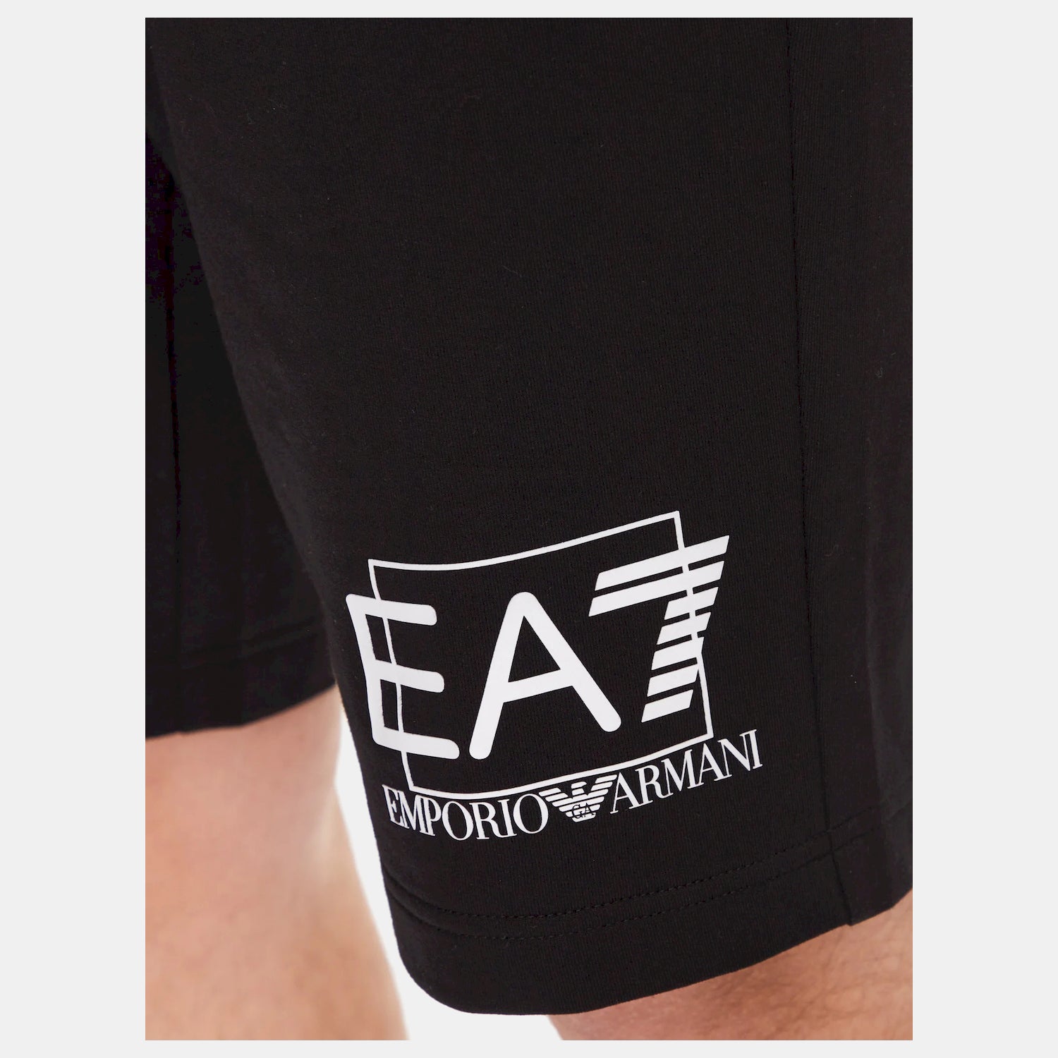 Emporio Armani Ea7 Short Training 3rps63 Pj05z Blk White Preto Branco_shot2