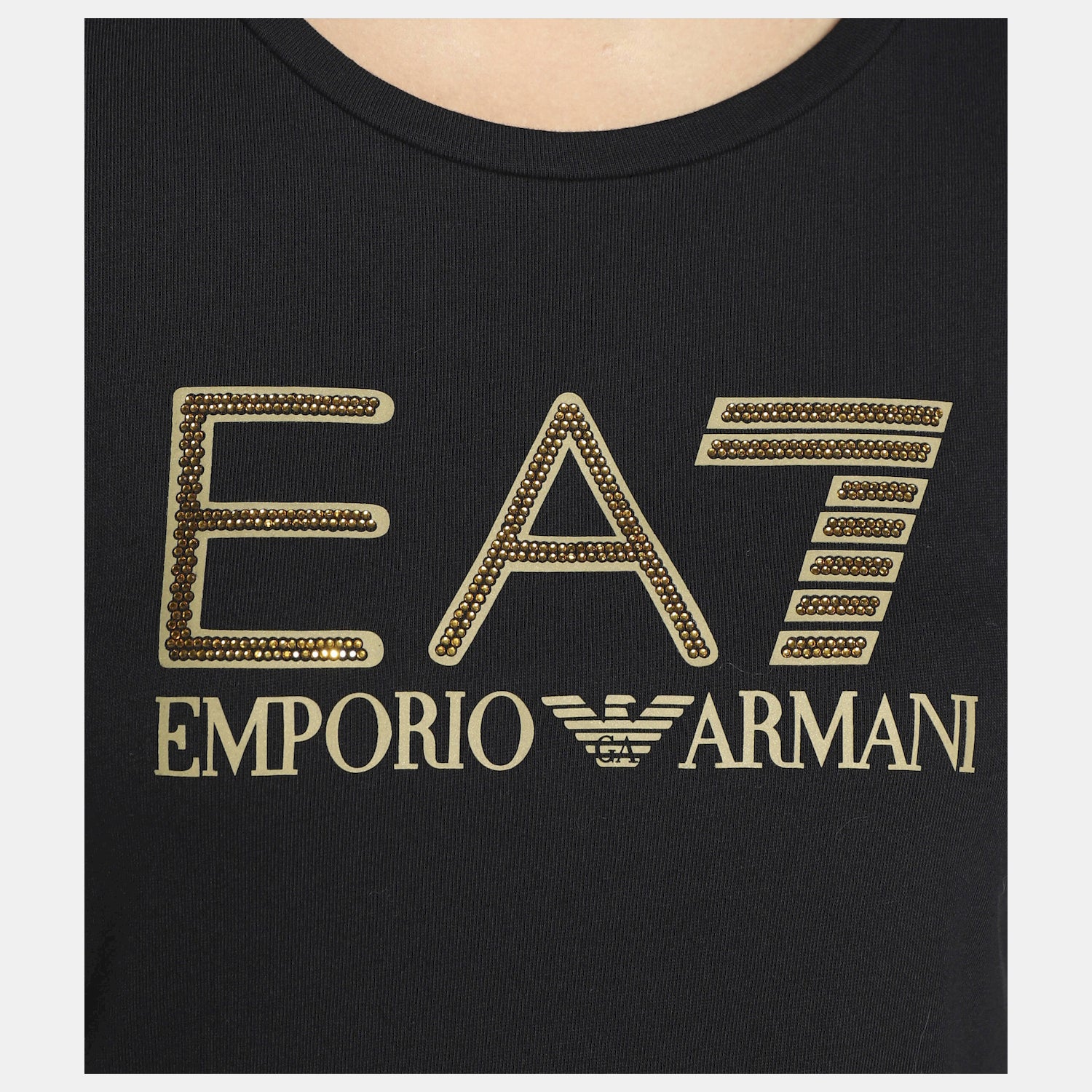 Emporio Armani Ea7 T Shirt 6ltt38 Tjfjz Black Preto_shot3