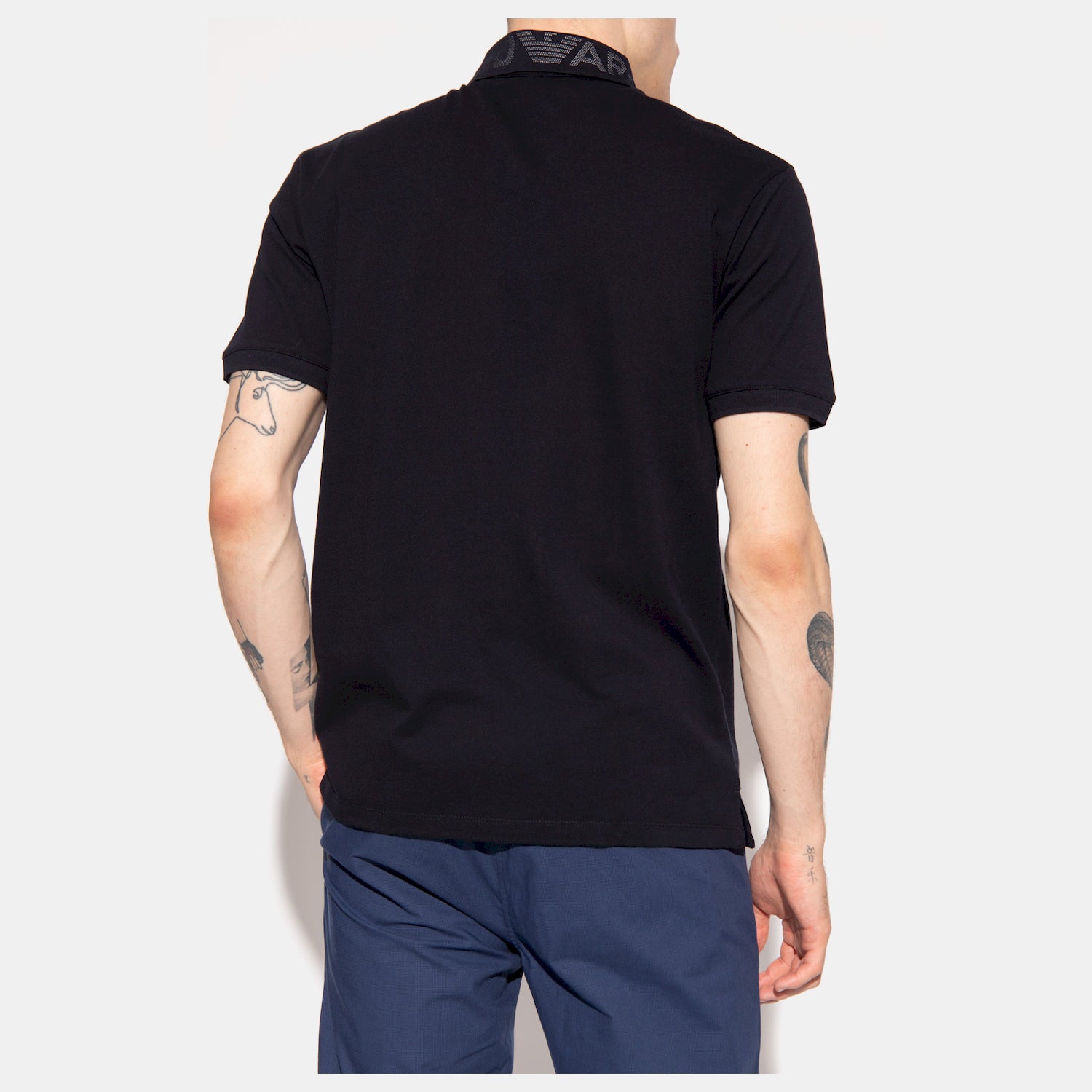 Emporio Armani Polo 6l1f93 1jtkz Black Preto_shot3