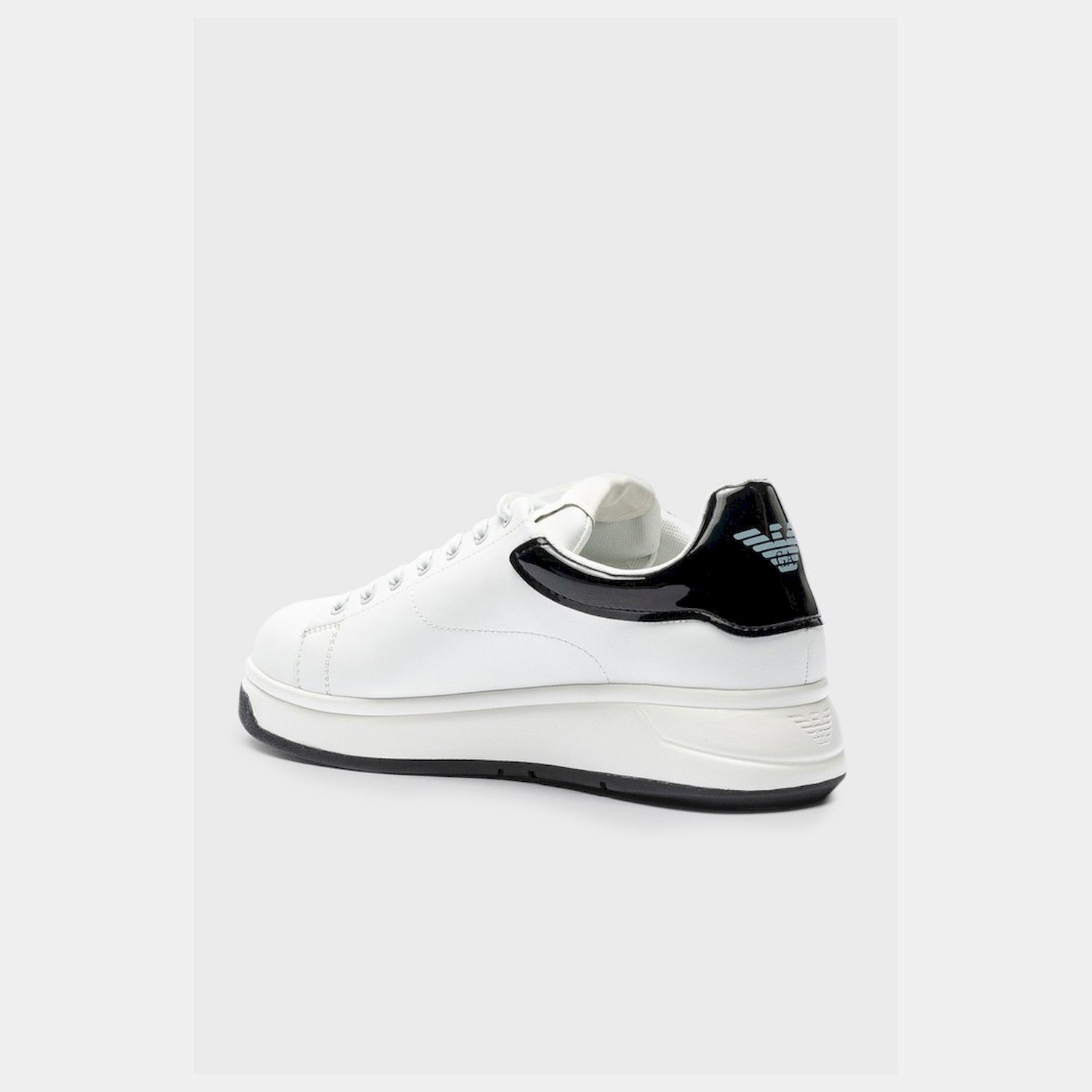 Emporio Armani Sapatilhas Sneakers Shoes X4x264 Xn818 Whi Black Branco Preto_shot3