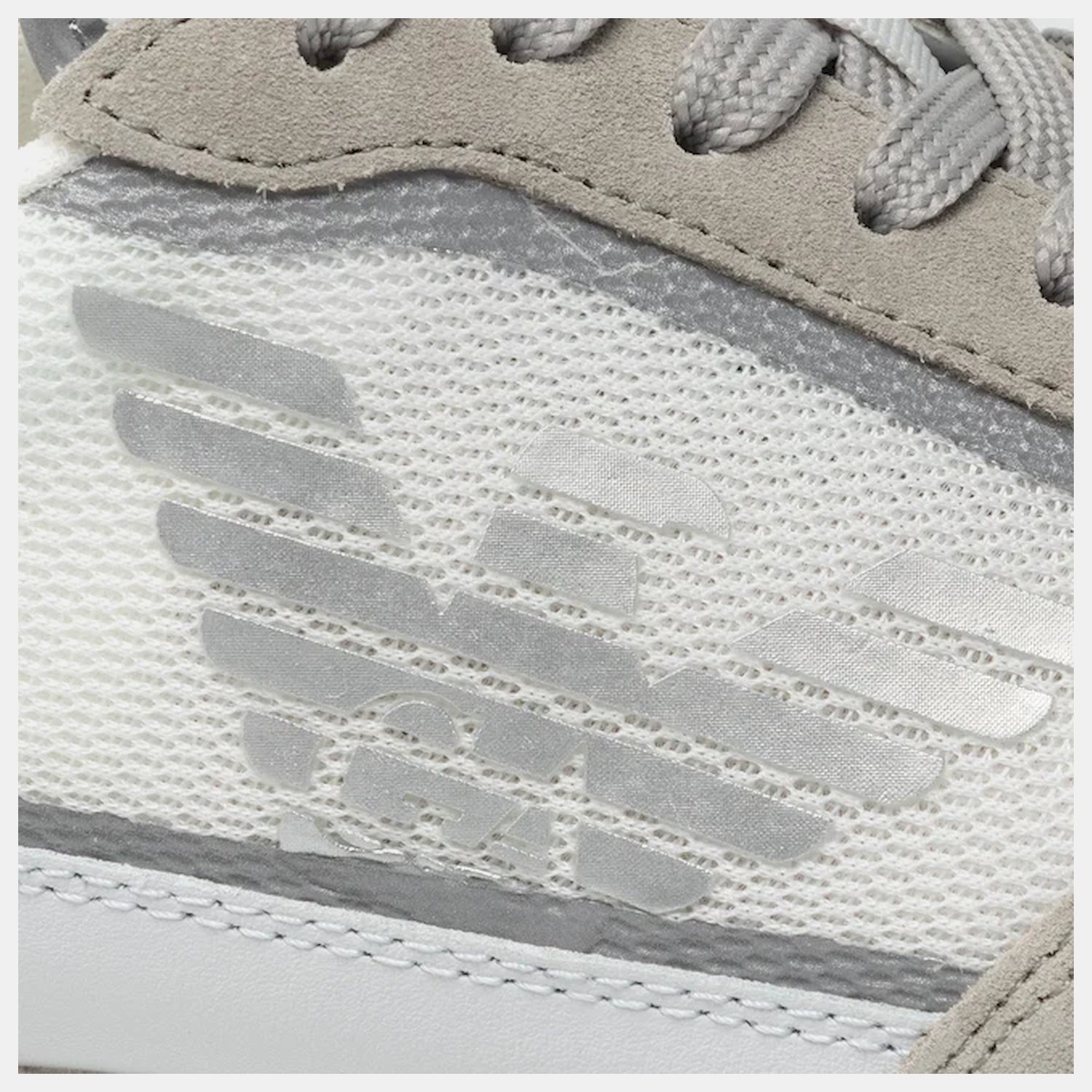 Emporio Armani Sapatilhas Sneakers Shoes X4x537 Xm678 Whi Silver Branco Prateado_shot6
