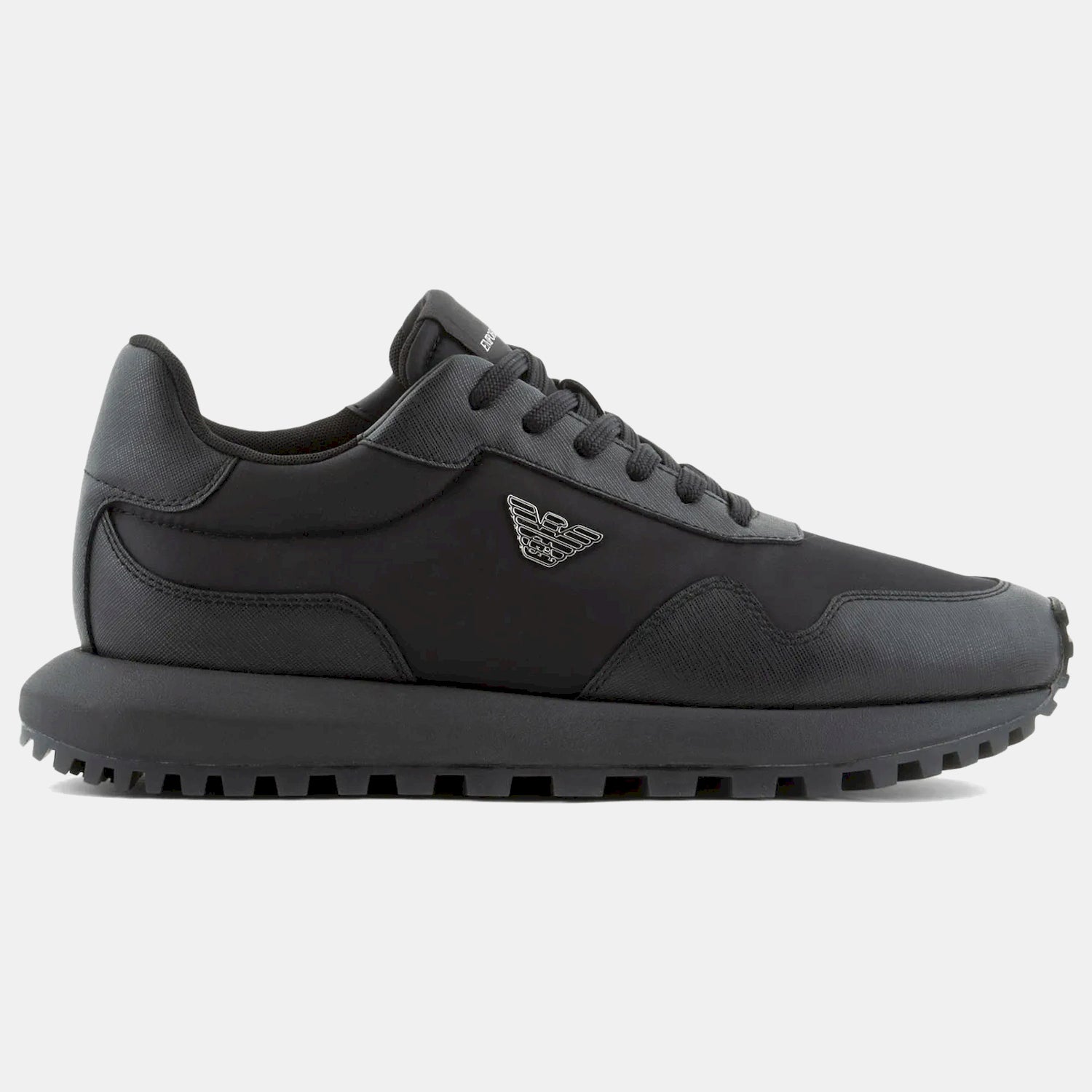 Emporio Armani Sapatilhas Sneakers Shoes X4x630 Xn877 Black Preto_shot4