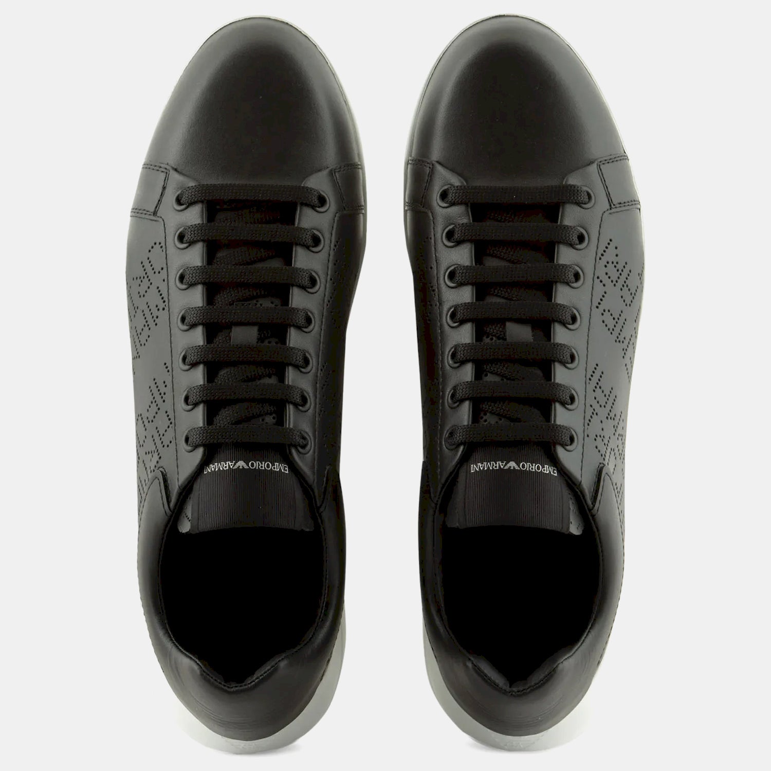 Emporio Armani Sapatilhas Sneakers Shoes X4x635 Xn889 Black Preto_shot1