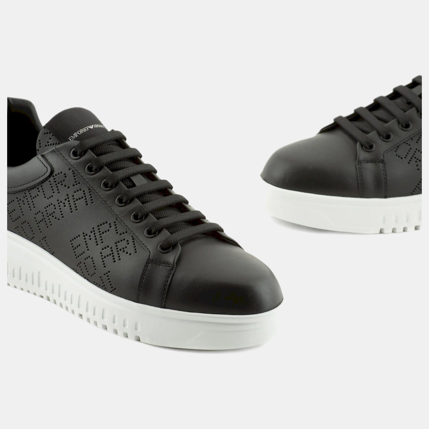 Emporio Armani Sapatilhas Sneakers Shoes X4x635 Xn889 Black Preto_shot3