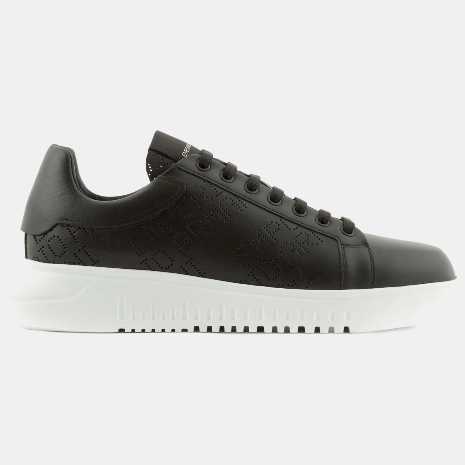 Emporio Armani Sapatilhas Sneakers Shoes X4x635 Xn889 Black Preto_shot5