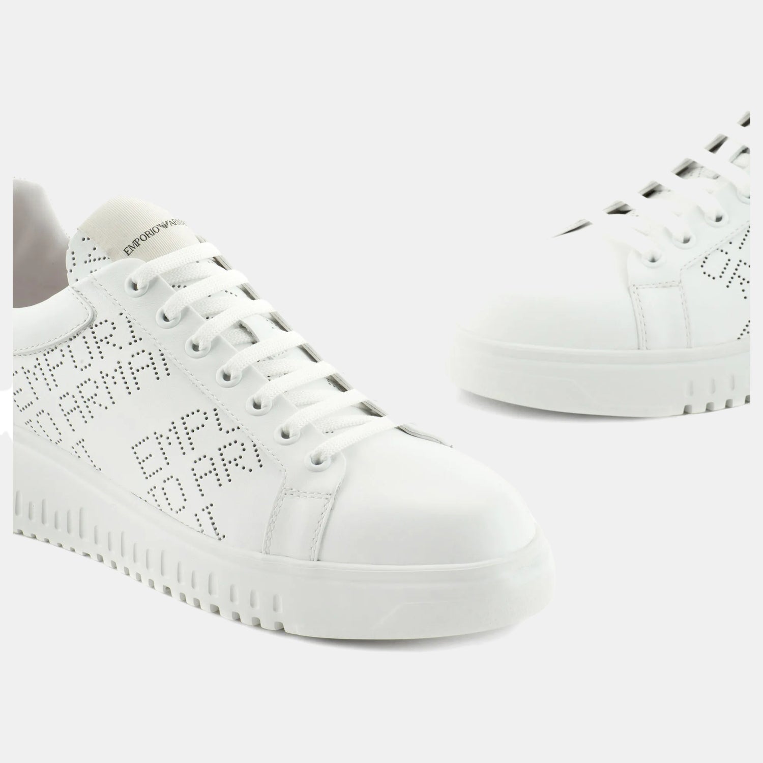 Emporio Armani Sapatilhas Sneakers Shoes X4x635 Xn889 White Branco_shot3