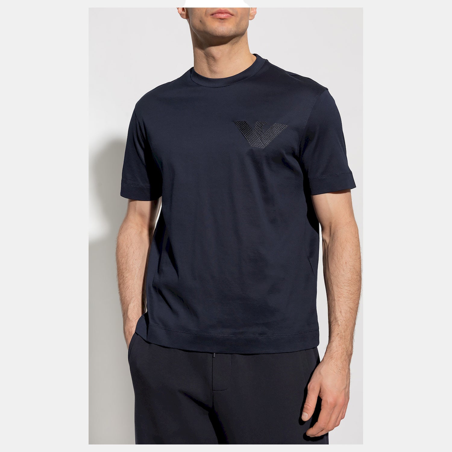 Emporio Armani T Shirt 3r1tz3 1jsaz Navy Navy_shot2