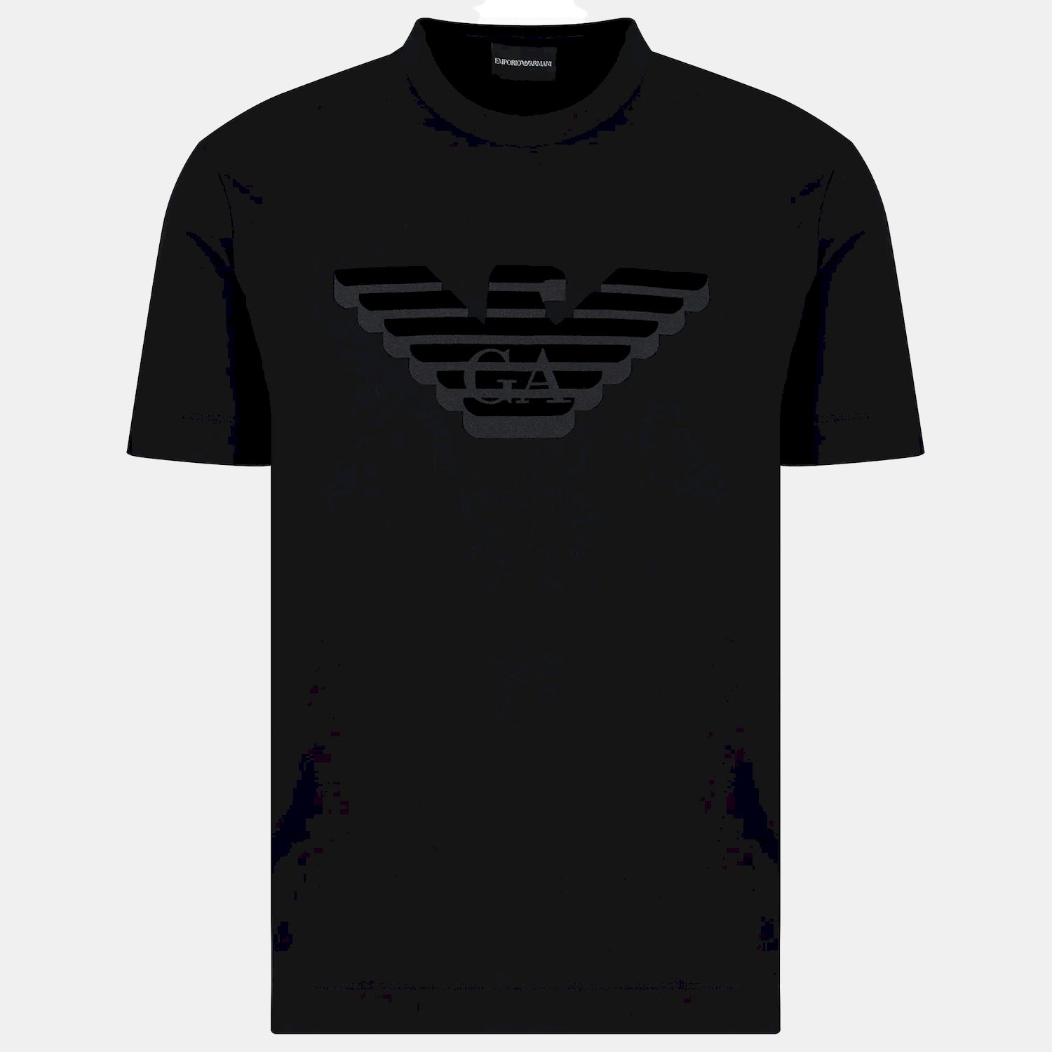 Emporio Armani T Shirt 6r1tb4 1jpzz Black Preto_shot4