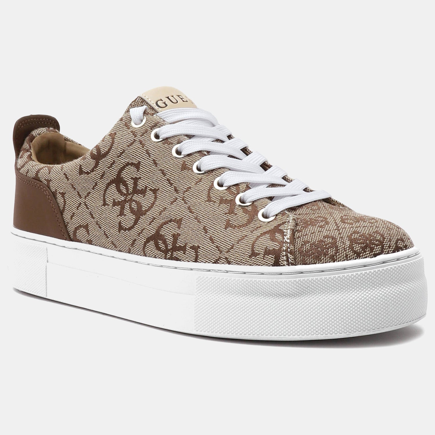 Guess Sapatilhas Sneakers Shoes Fl5ga6 Fal12 Beige.logo Beige_shot3