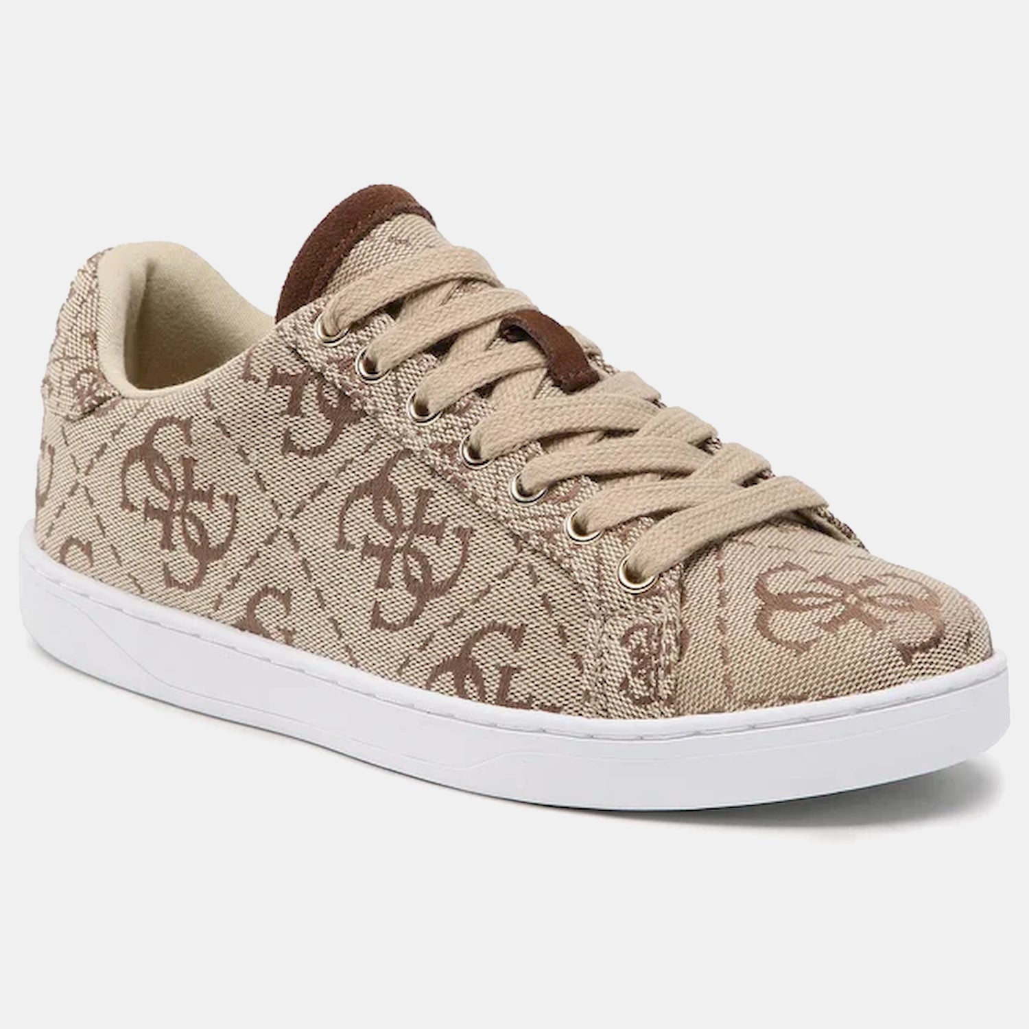 Guess Sapatilhas Sneakers Shoes Fl5rs6 Fal12 Beige.logo Beige_shot5