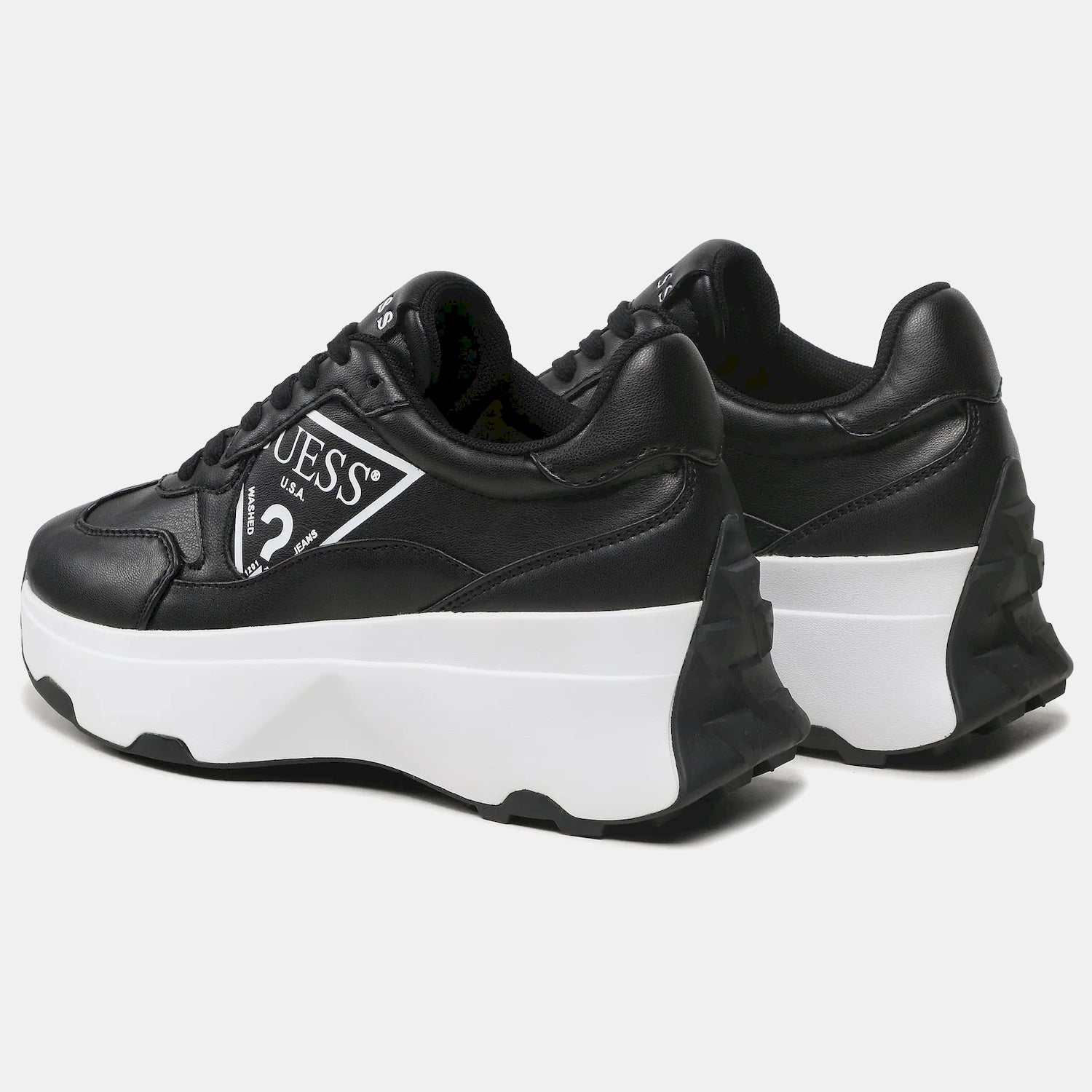 Guess Sapatilhas Sneakers Shoes Fl7c4b Black Preto_shot2