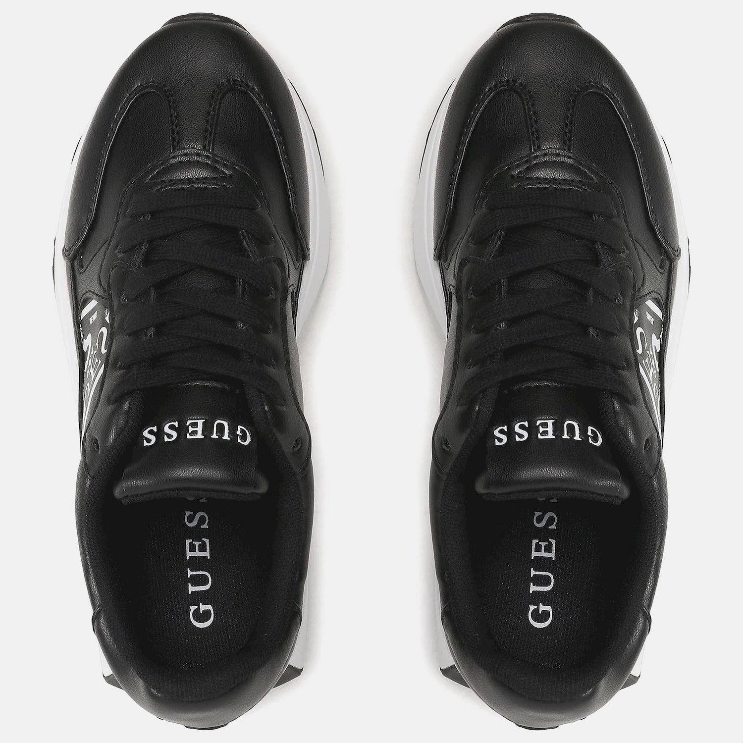Guess Sapatilhas Sneakers Shoes Fl7c4b Black Preto_shot4