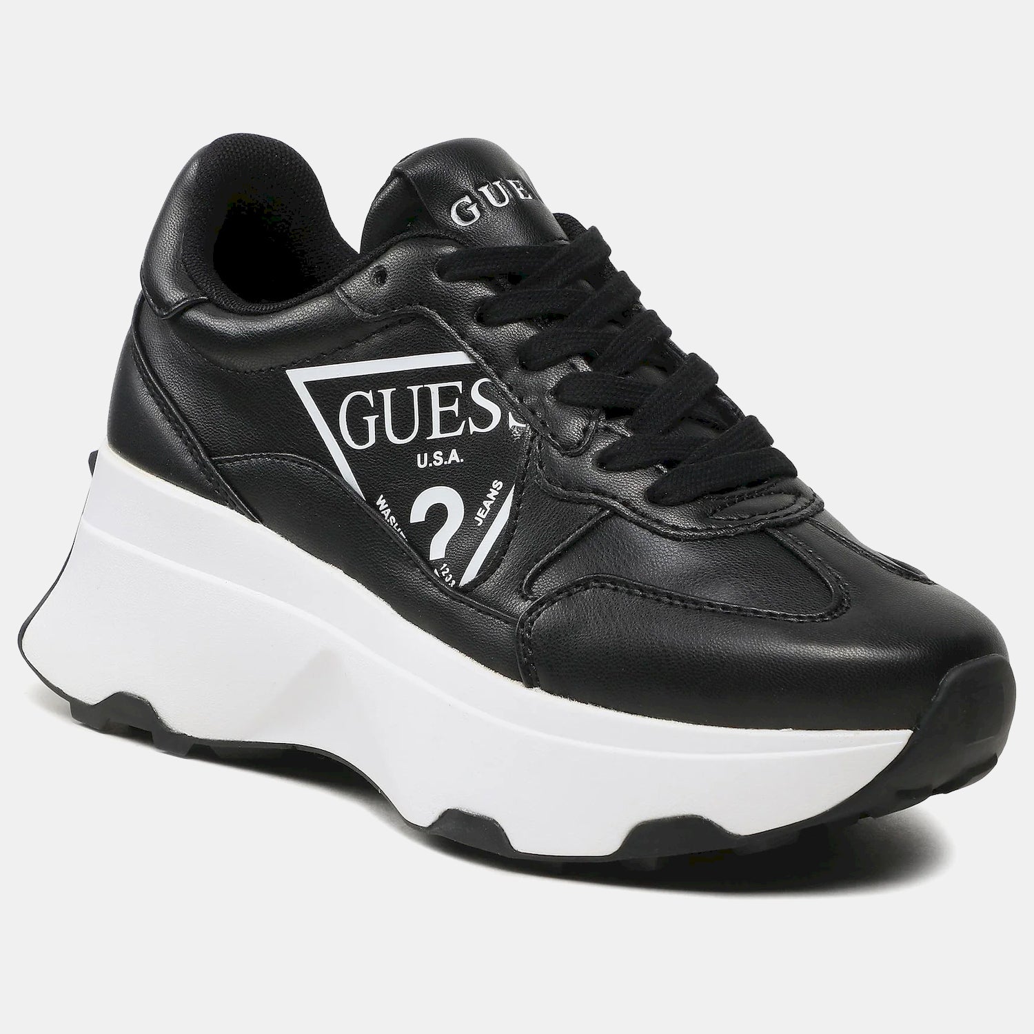 Guess Sapatilhas Sneakers Shoes Fl7c4b Black Preto_shot5