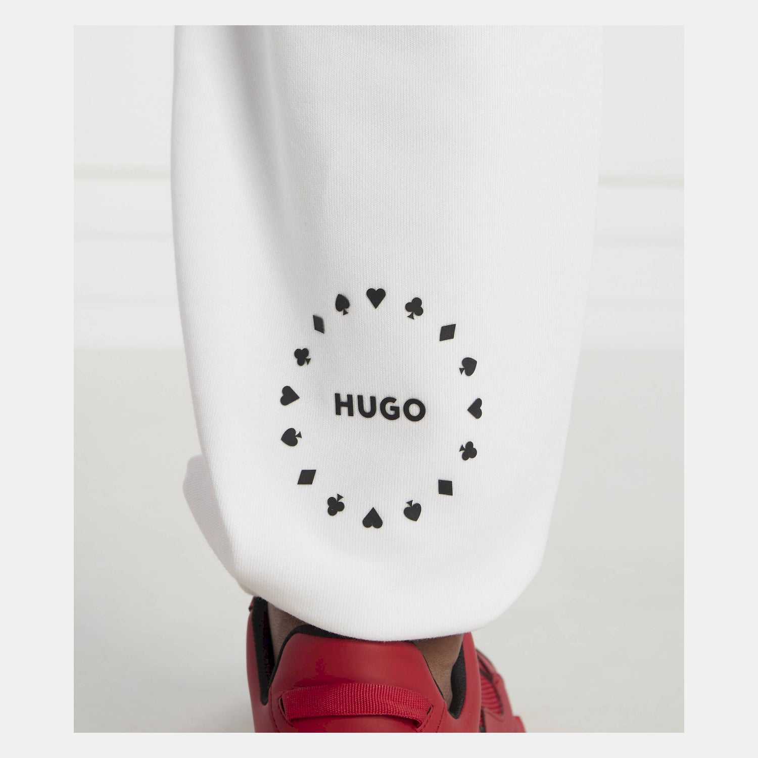 Hugo Calcas Training Pants Duttocks White Branco_shot3