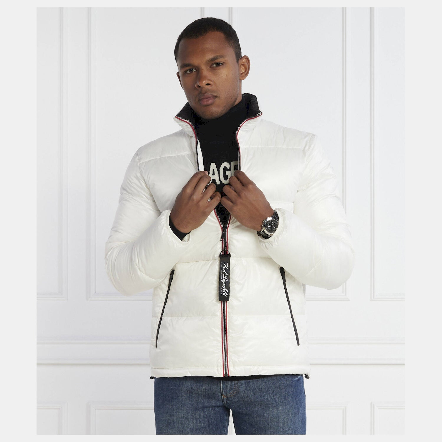 Karl Lagerfeld Blusao Jackets Kl505402 Campagnhe Campagnhe_shot1