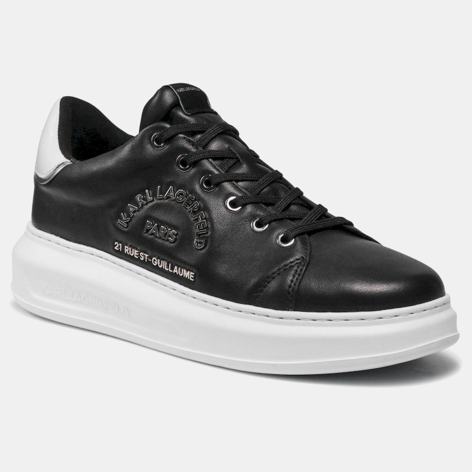Karl Lagerfeld Sapatilhas Sneakers Shoes Kl52539 Black Preto_shot1