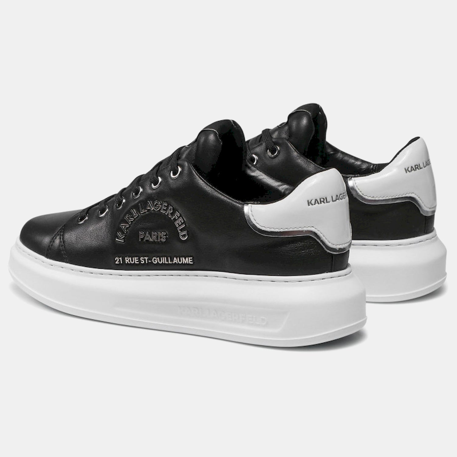 Karl Lagerfeld Sapatilhas Sneakers Shoes Kl52539 Black Preto_shot2