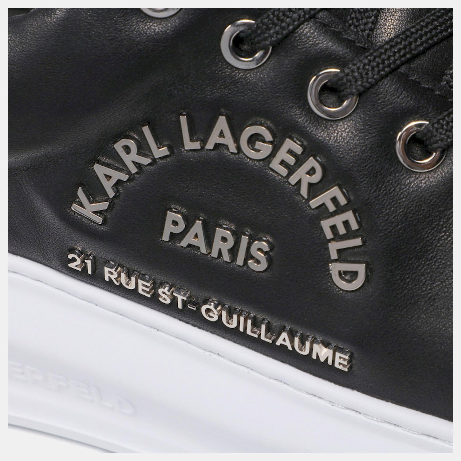 Karl Lagerfeld Sapatilhas Sneakers Shoes Kl52539 Black Preto_shot4
