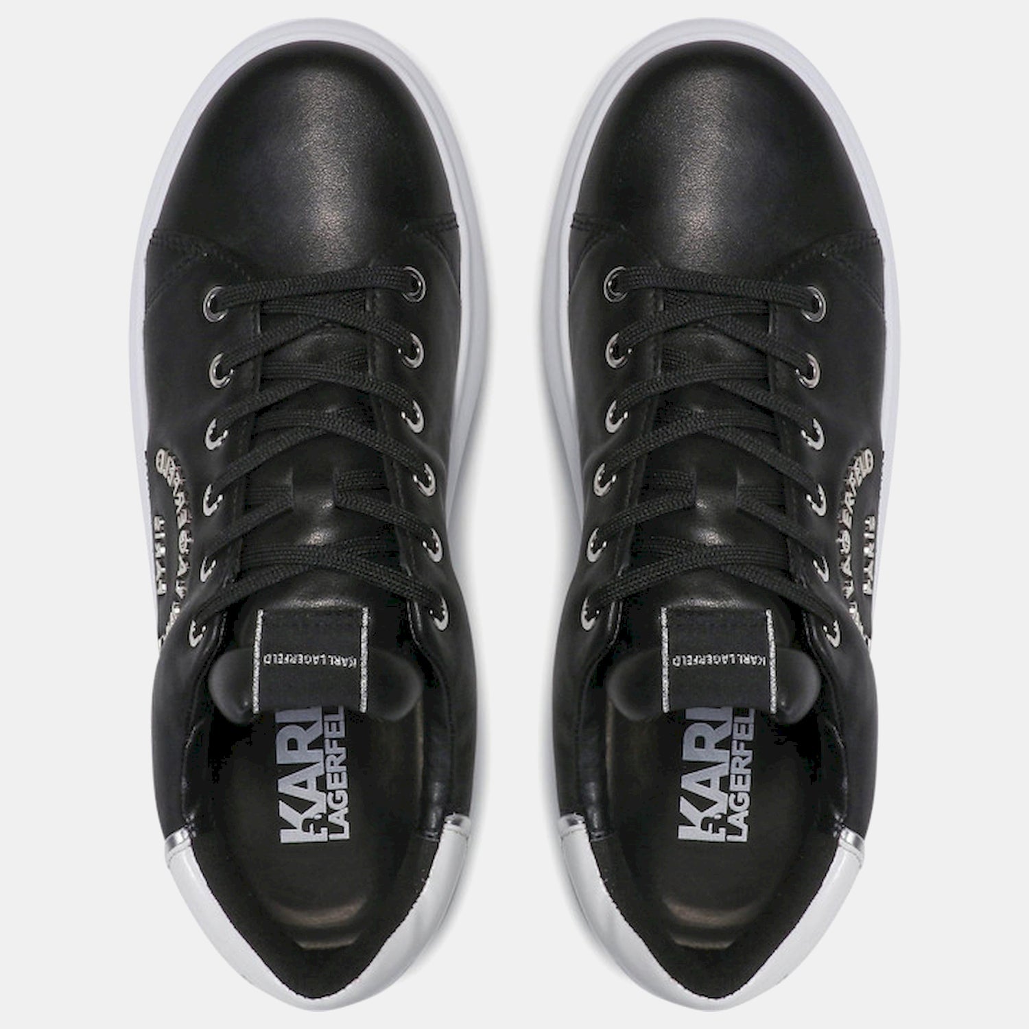 Karl Lagerfeld Sapatilhas Sneakers Shoes Kl52539 Black Preto_shot5