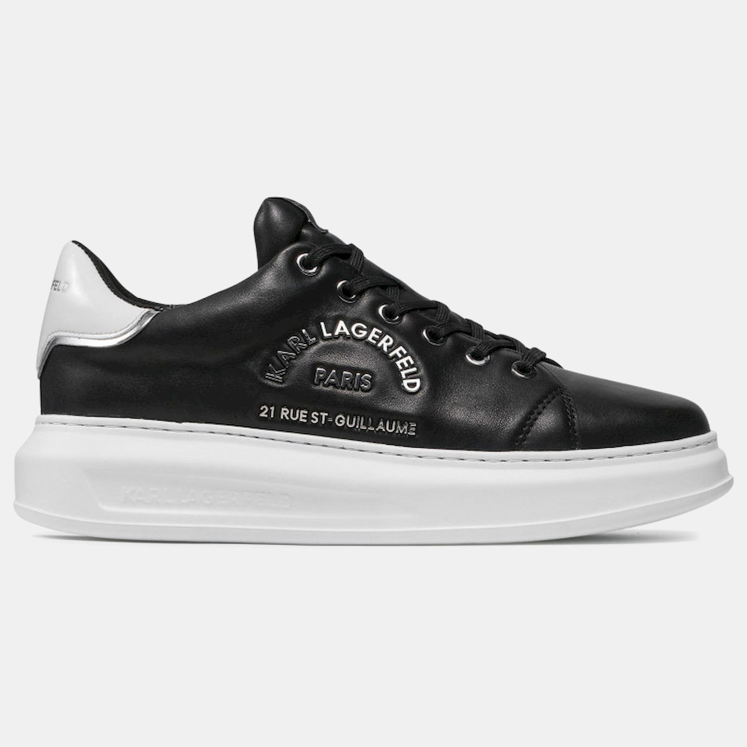 Karl Lagerfeld Sapatilhas Sneakers Shoes Kl52539 Black Preto_shot6
