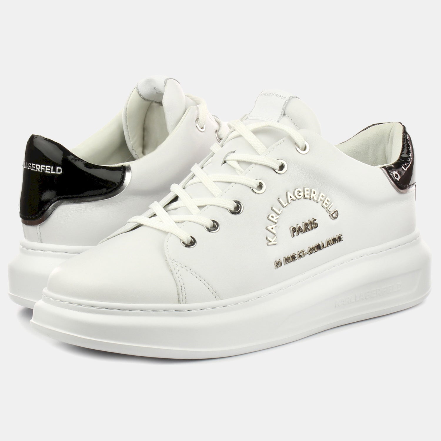 Karl Lagerfeld Sapatilhas Sneakers Shoes Kl52539 White Branco_shot5