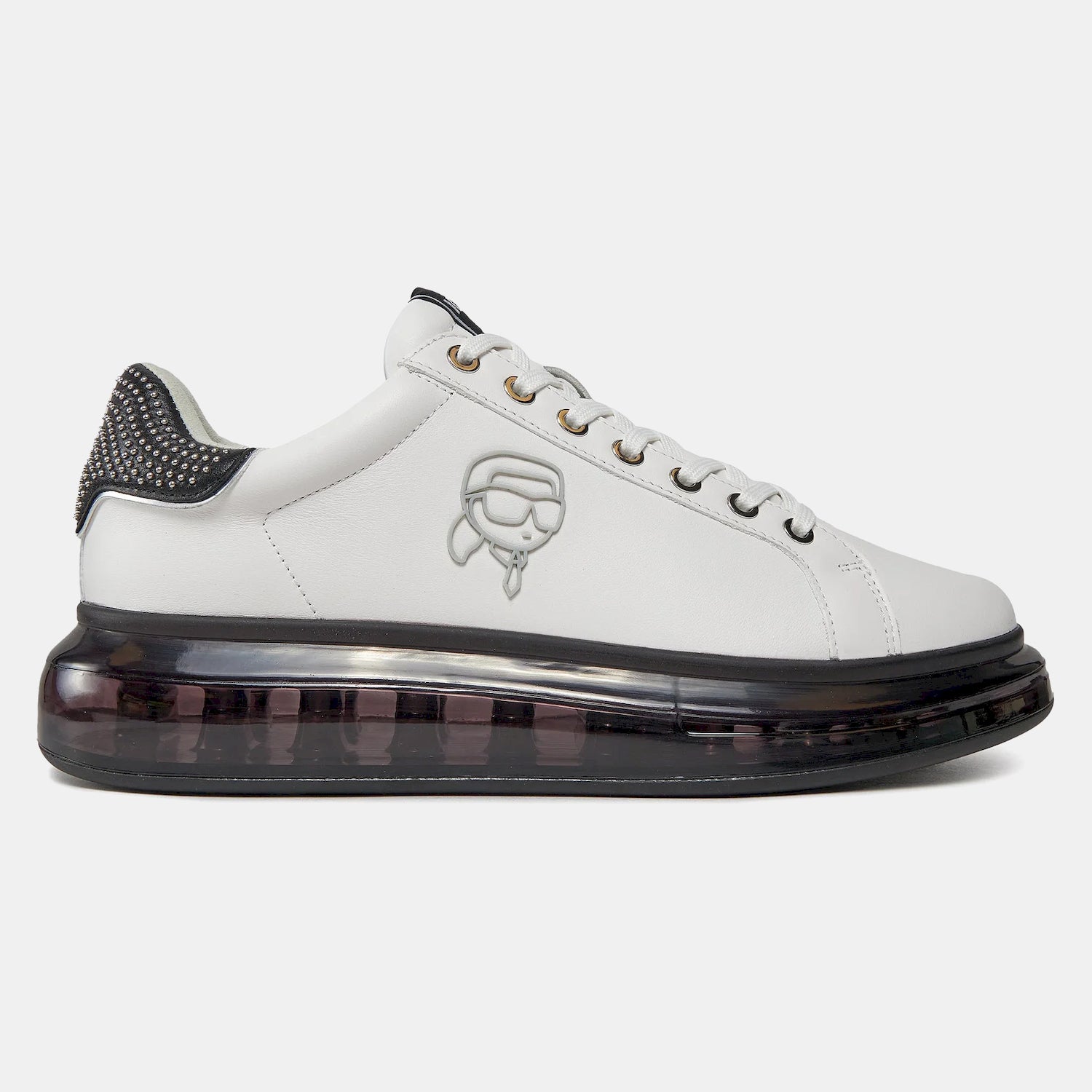 Karl Lagerfeld Sapatilhas Sneakers Shoes Kl52631n Whi Black Branco Preto_shot1