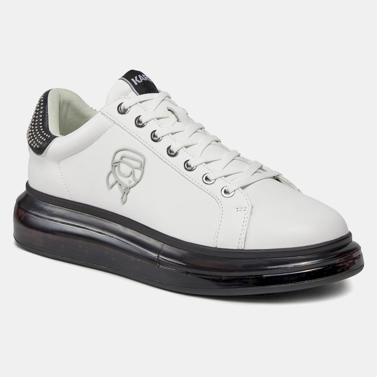 Karl Lagerfeld Sapatilhas Sneakers Shoes Kl52631n Whi Black Branco Preto_shot6