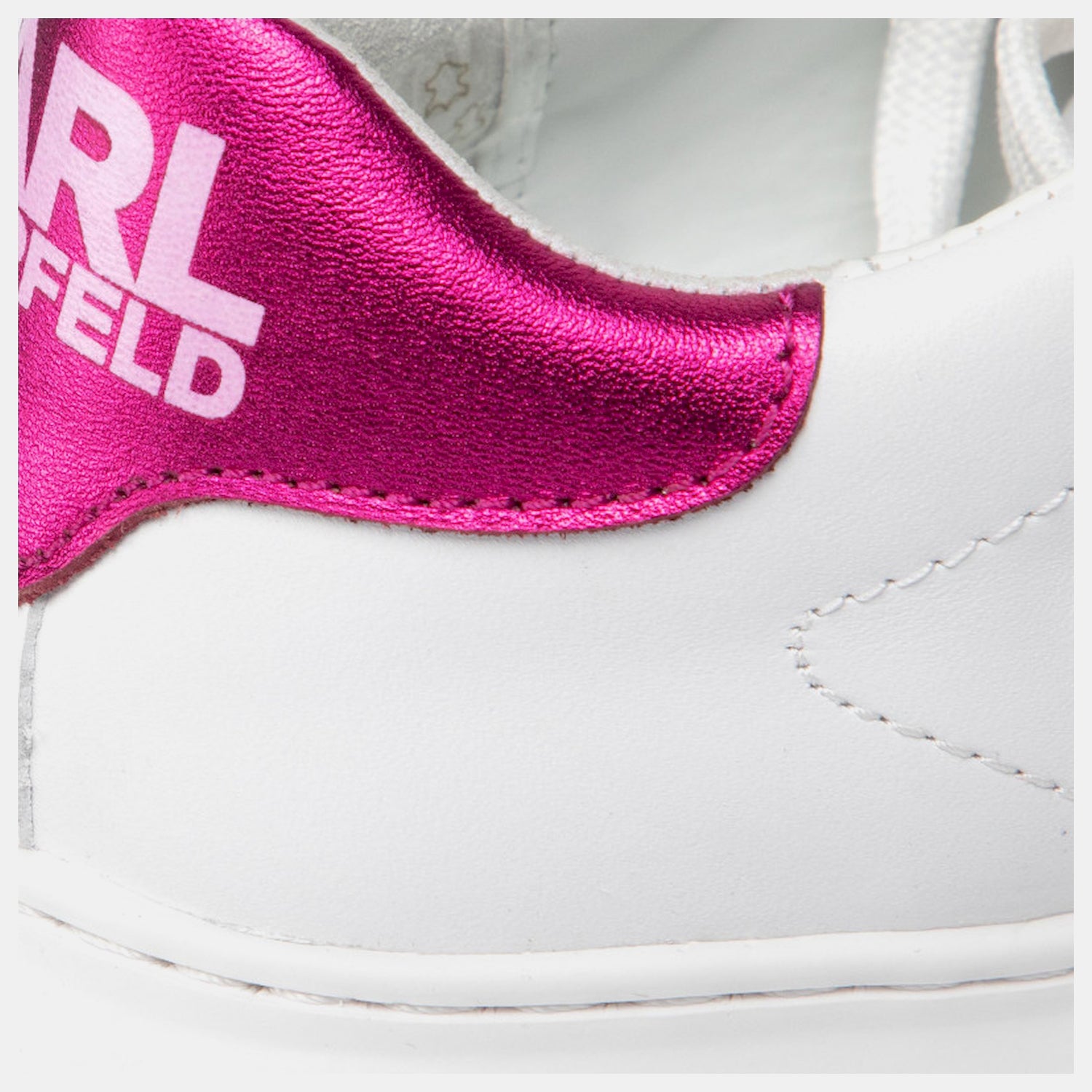 Karl Lagerfeld Sapatilhas Sneakers Shoes Kl62530 Whi Pink Branco Rosa_shot6