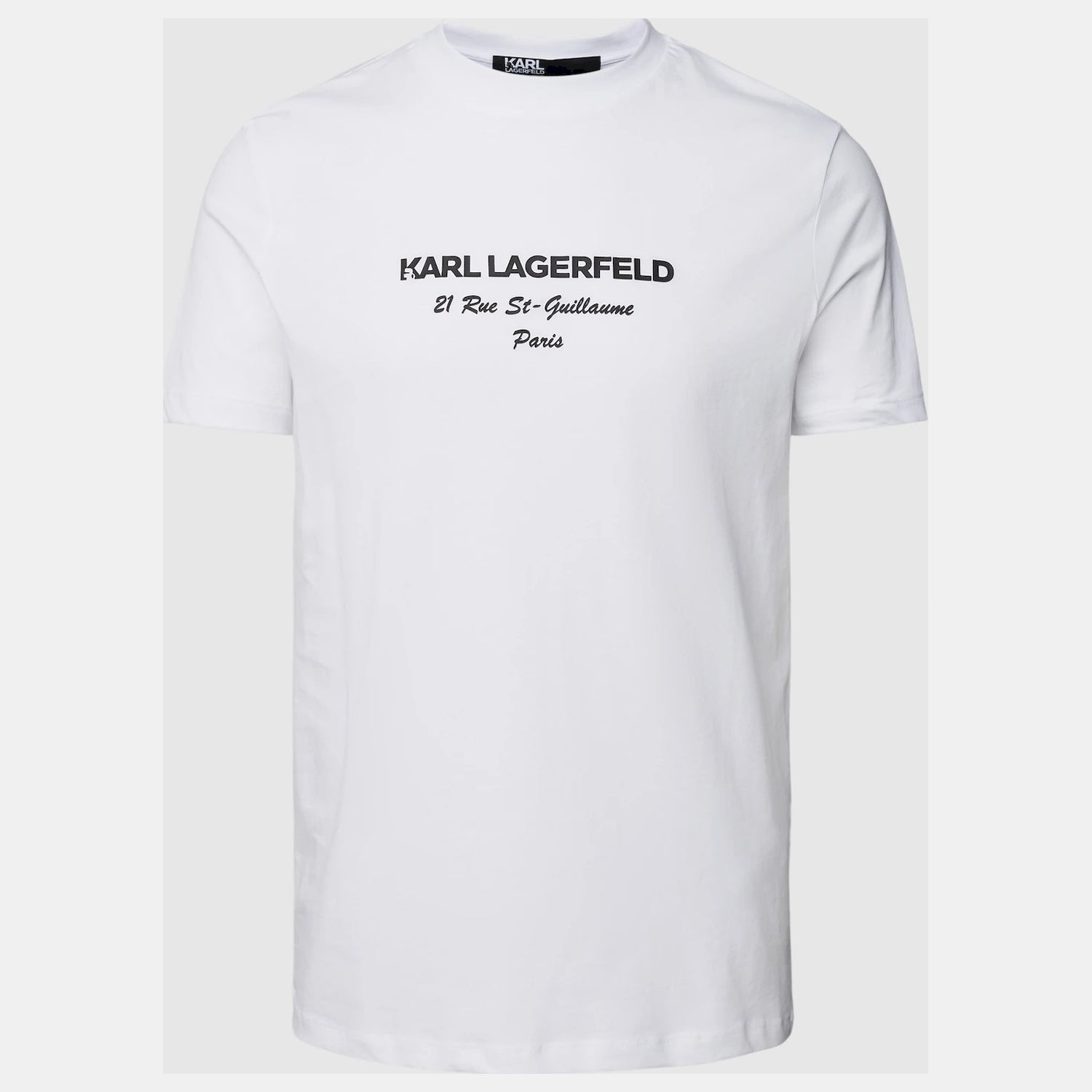 Karl Lagerfeld T Shirt Kl755035 White Branco_shot1