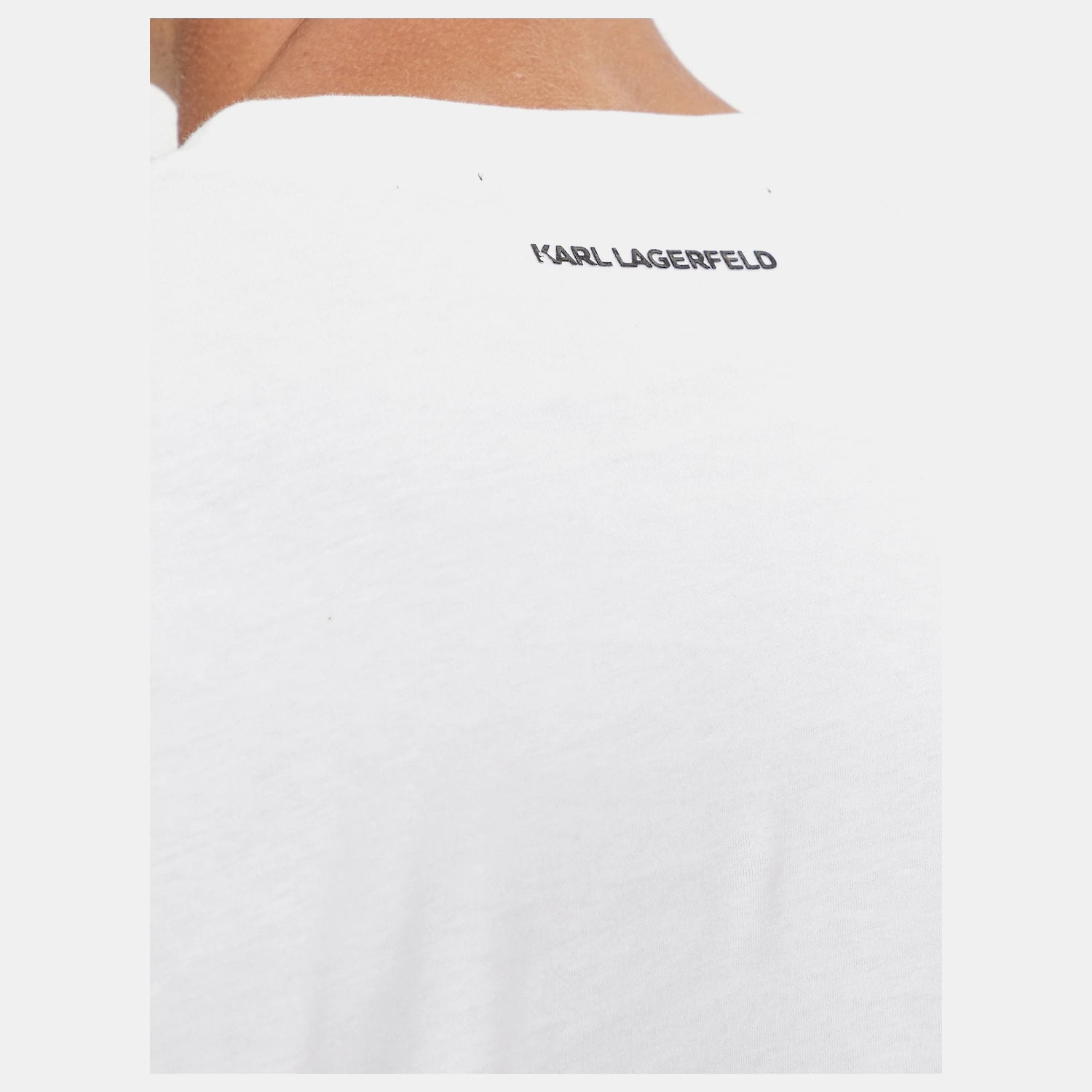 Karl Lagerfeld T Shirt Kl755061 White Branco_shot3