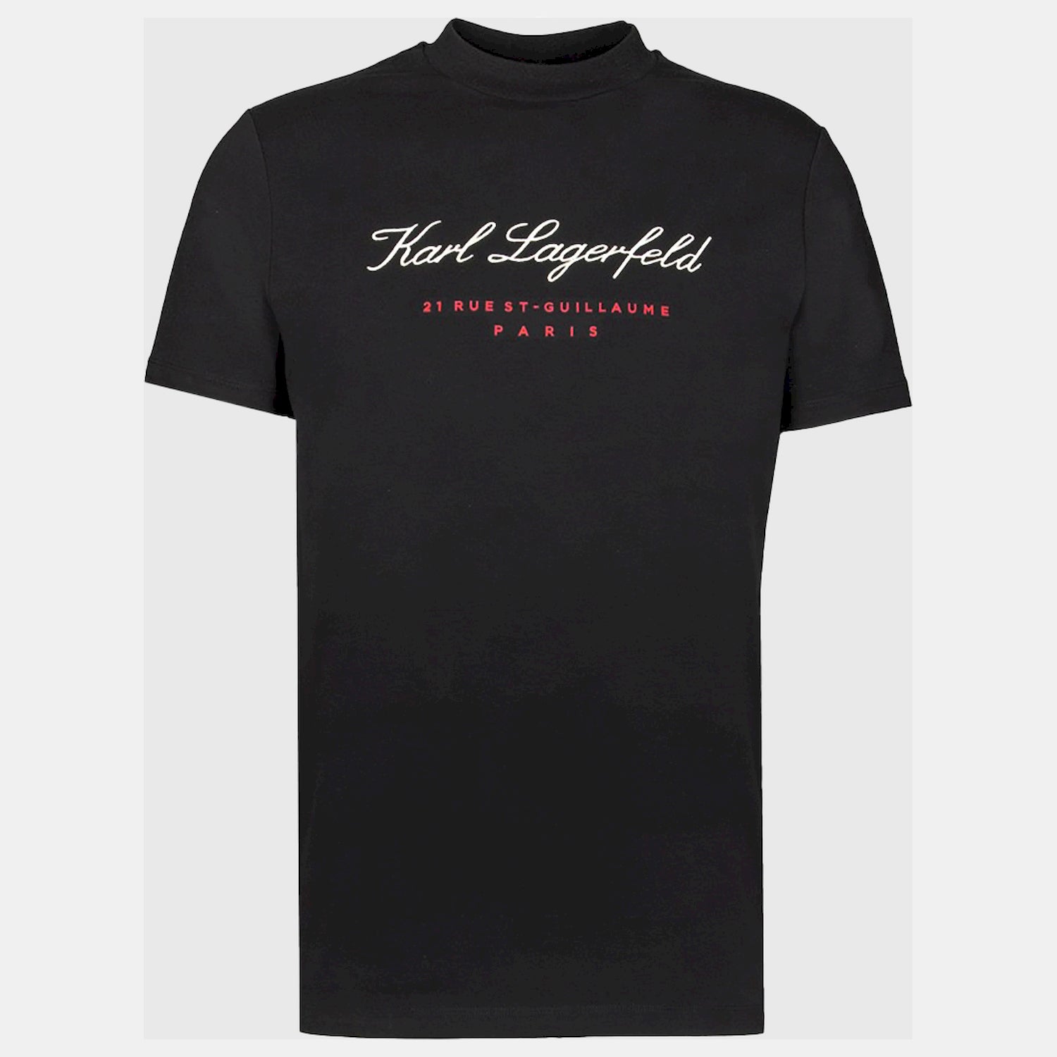 Karl Lagerfeld T Shirt Kl755422 Black Preto_shot4