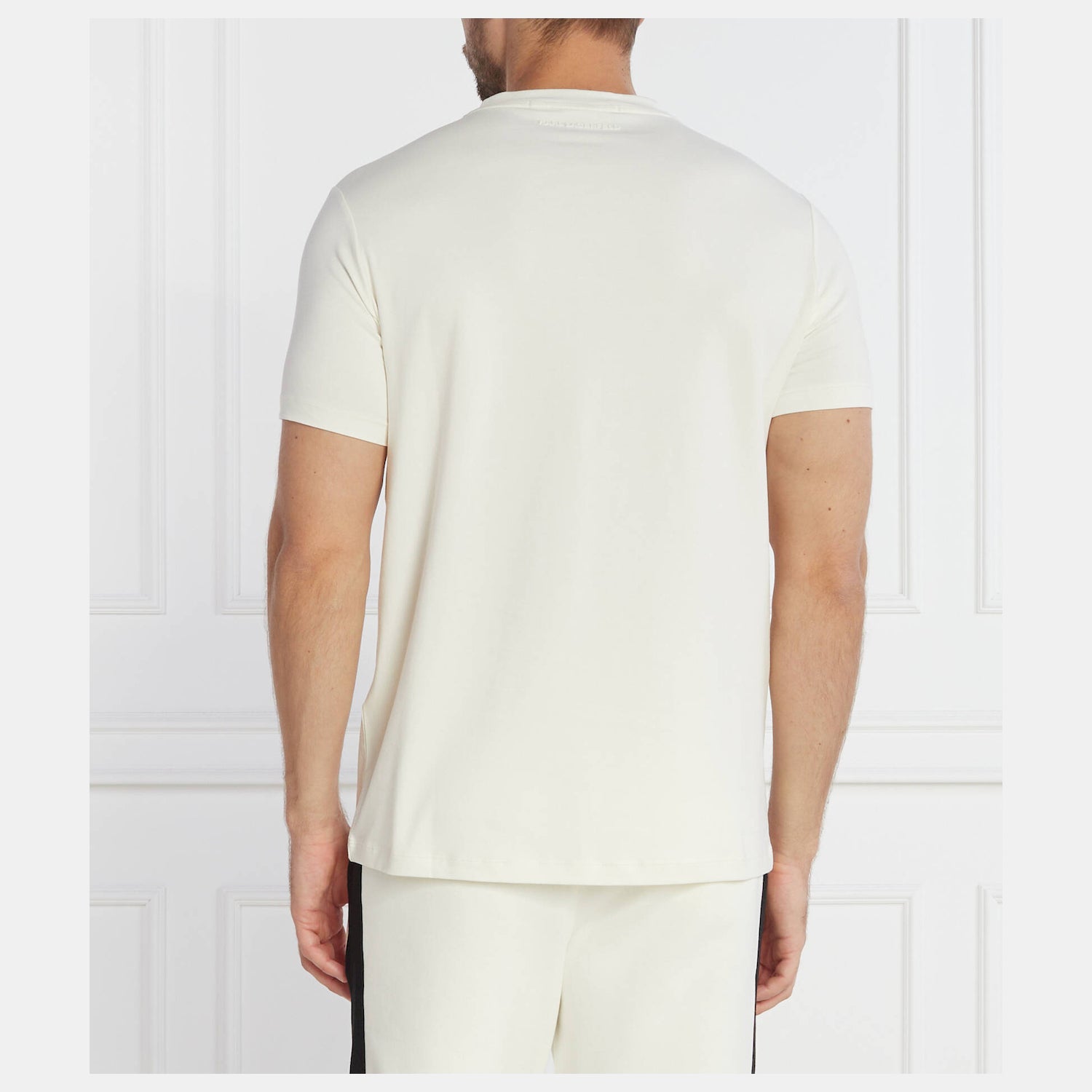 Karl Lagerfeld T Shirt Kl755422 White Branco_shot2