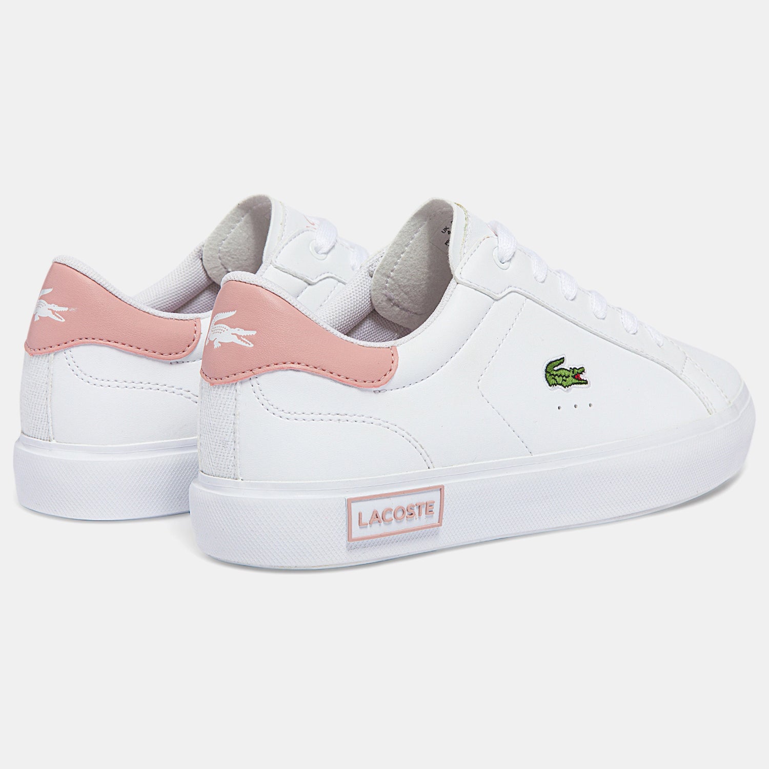 Lacoste Sapatilhas Sneakers Shoes  J Powercourt Whi Pink Branco Rosa_shot3