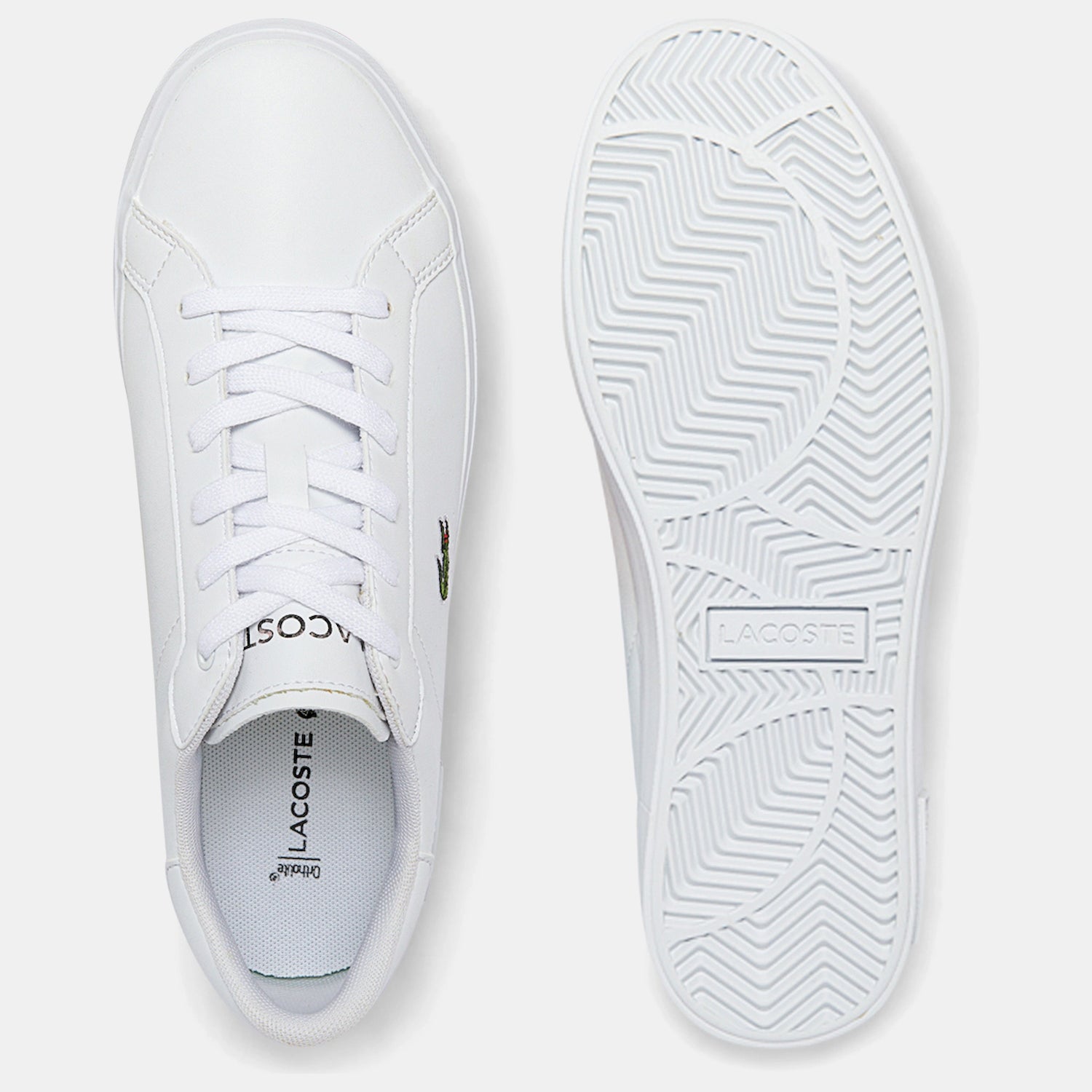 Lacoste Sapatilhas Sneakers Shoes  J Powercourt White Branco_shot4