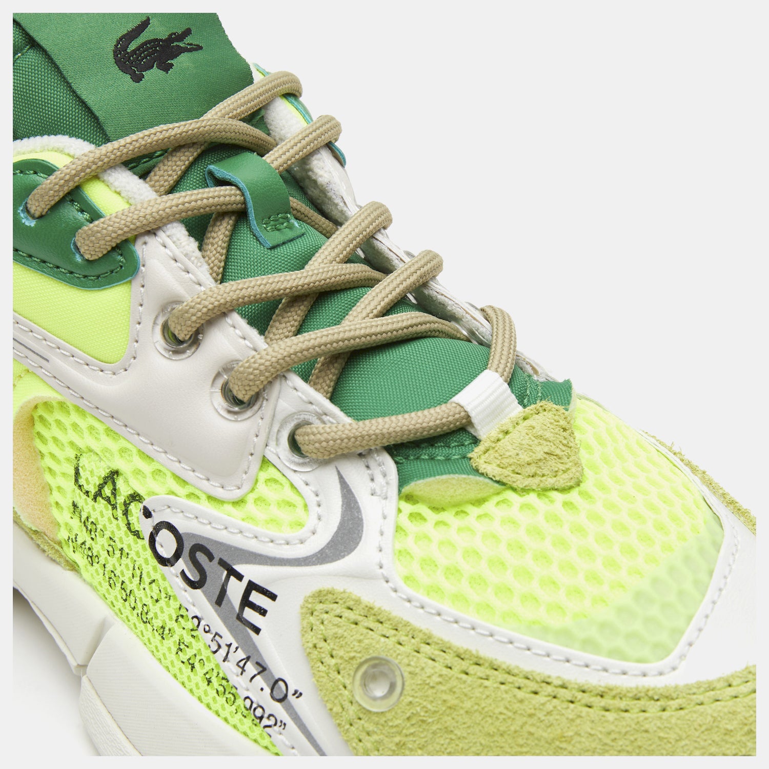 Lacoste Sapatilhas Sneakers Shoes L003 Yellow Whi Amarelo Branco_shot6