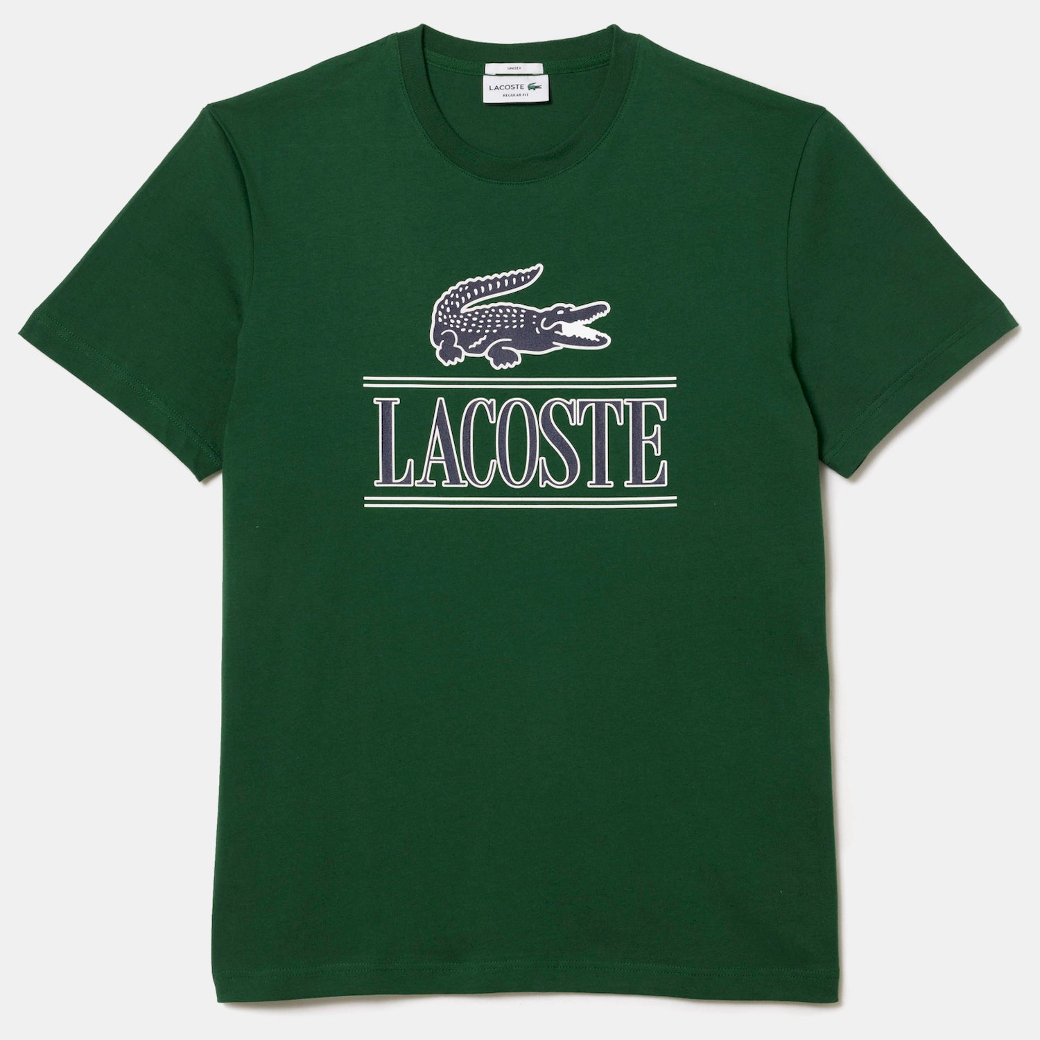 Lacoste T Shirt Th1218 Green Verde_shot1