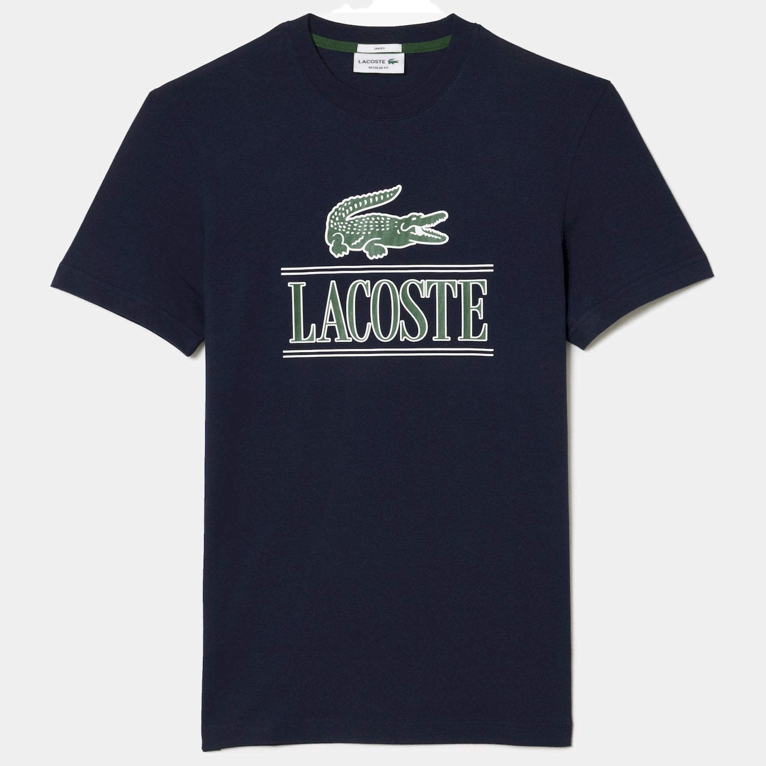 Lacoste T Shirt Th1218 Navy Navy_shot1