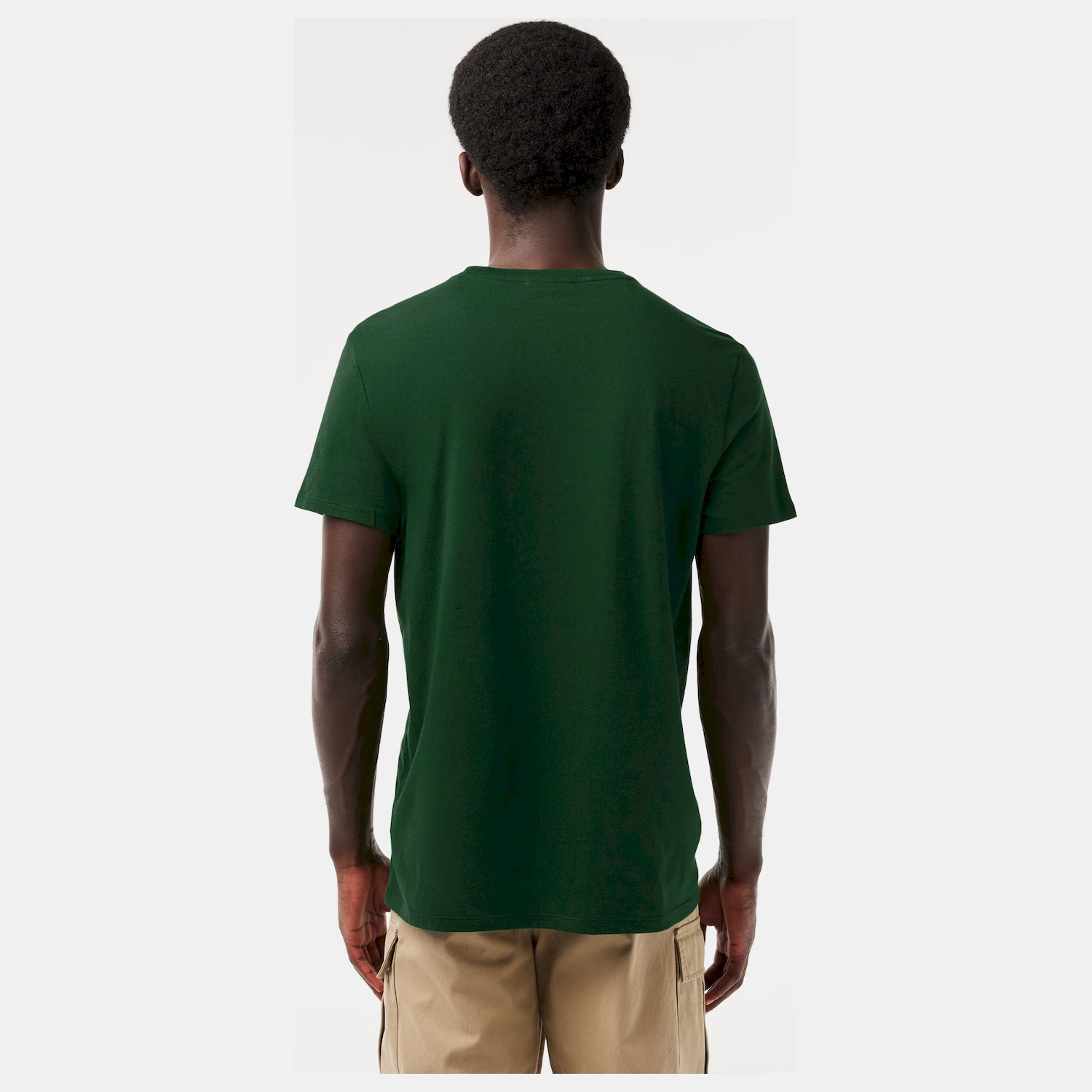 Lacoste T Shirt Th2038 Green Verde_shot3
